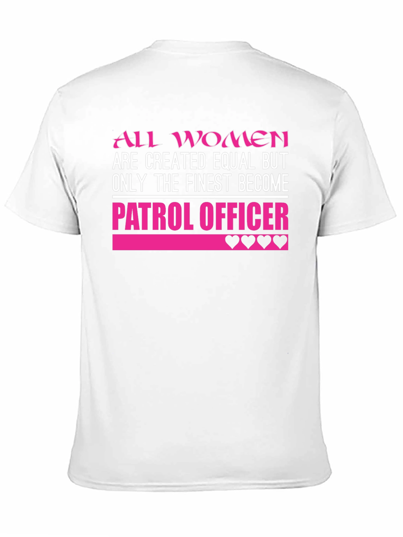 Finest Women Patrol Officer Graphic Tee