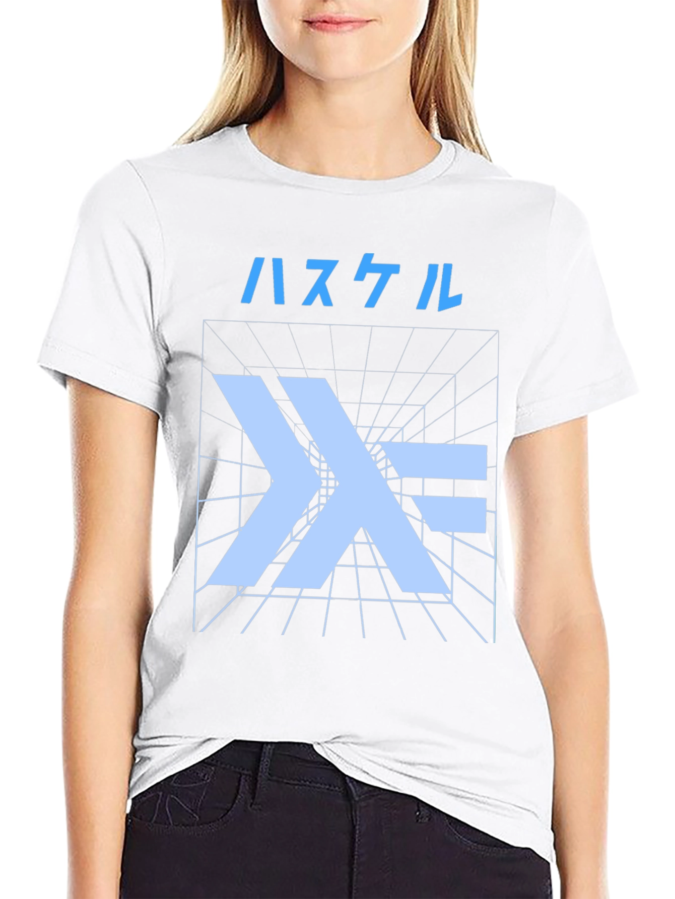 Haskell Lambda Graphic T-Shirt - Code Design