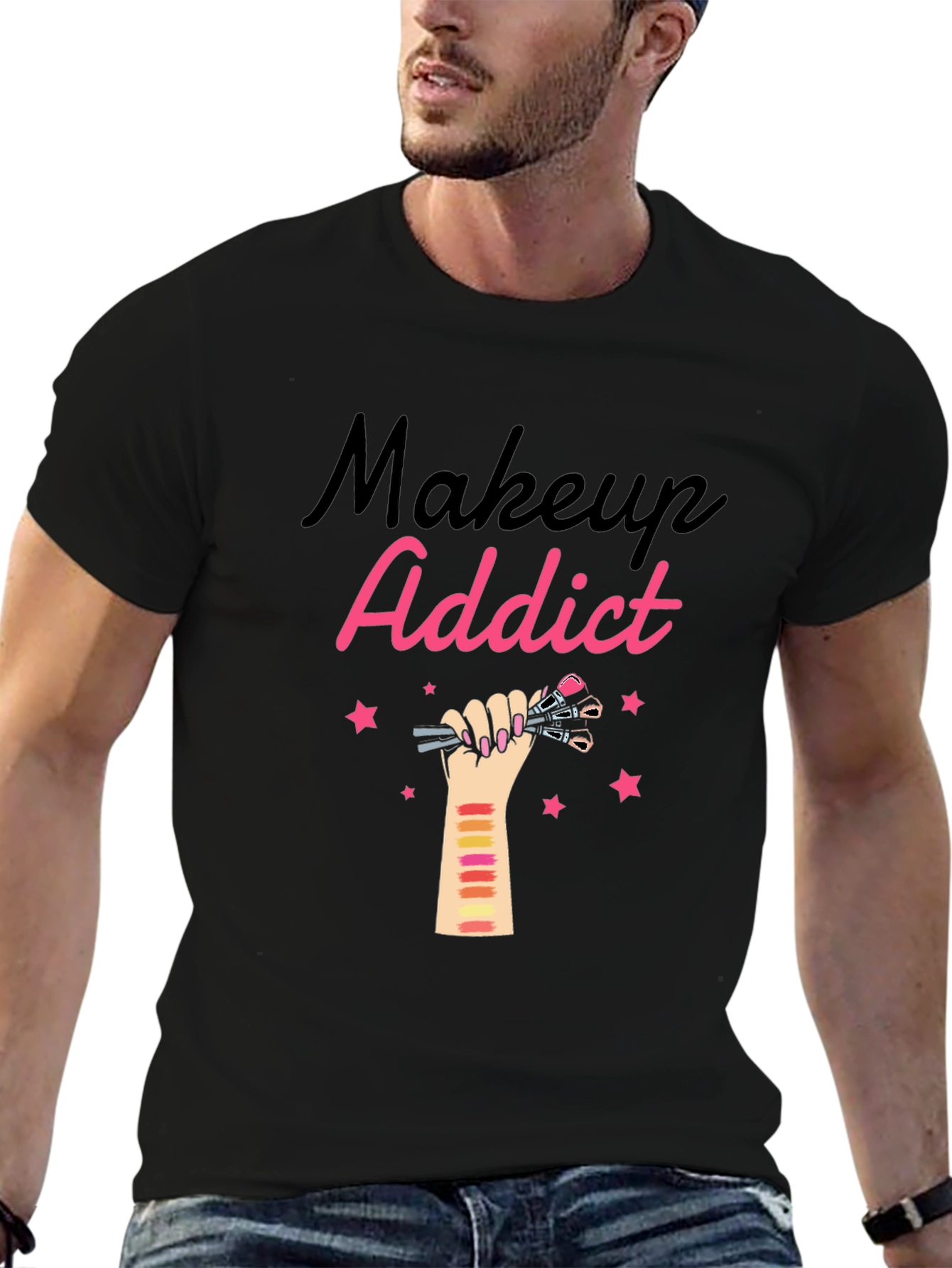 Makeup Addict Graphic T-Shirt