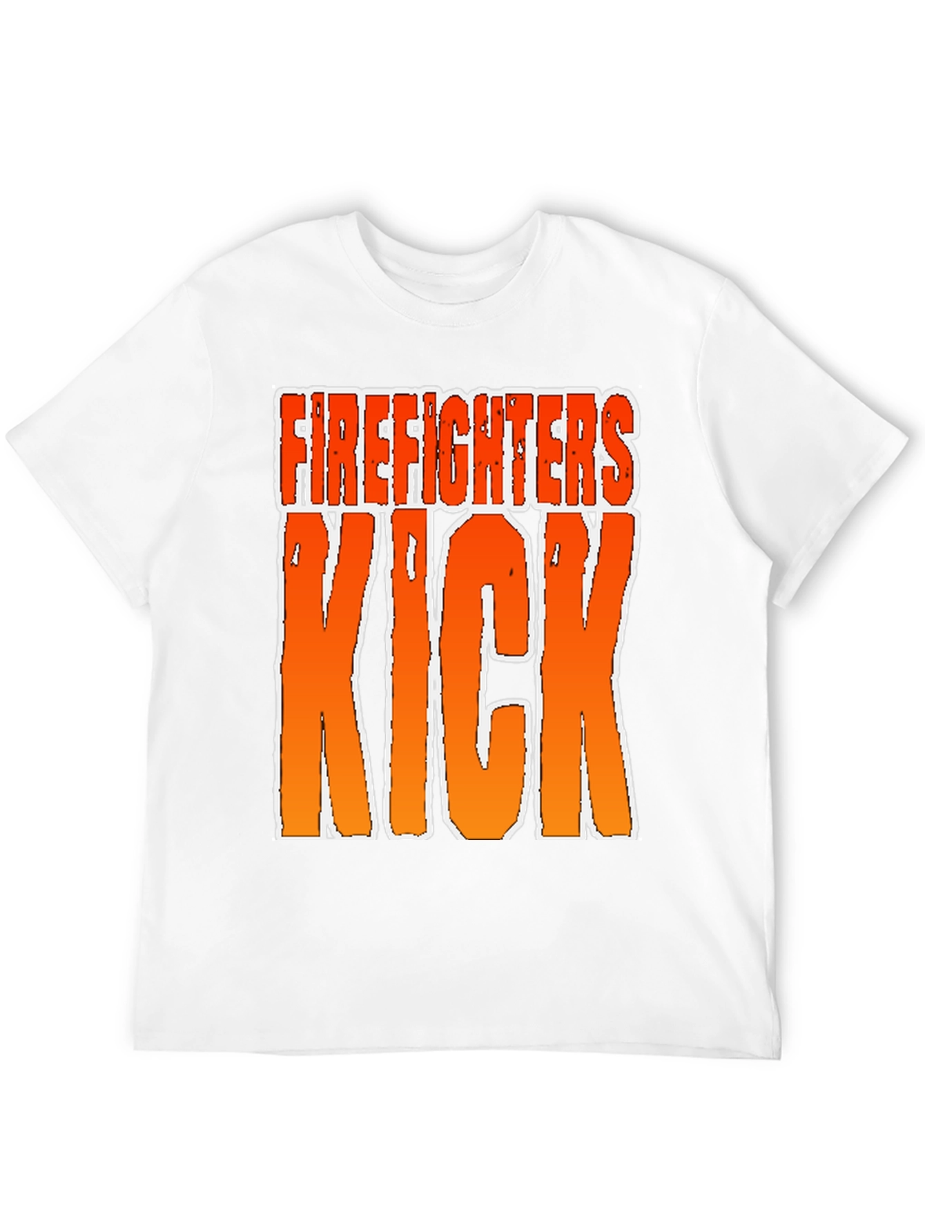 Firefighters Kick T-Shirt - Bold Graphic Tee