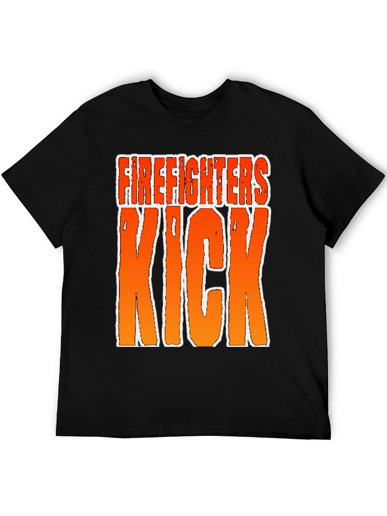 Firefighters Kick T-Shirt - Bold Graphic Tee