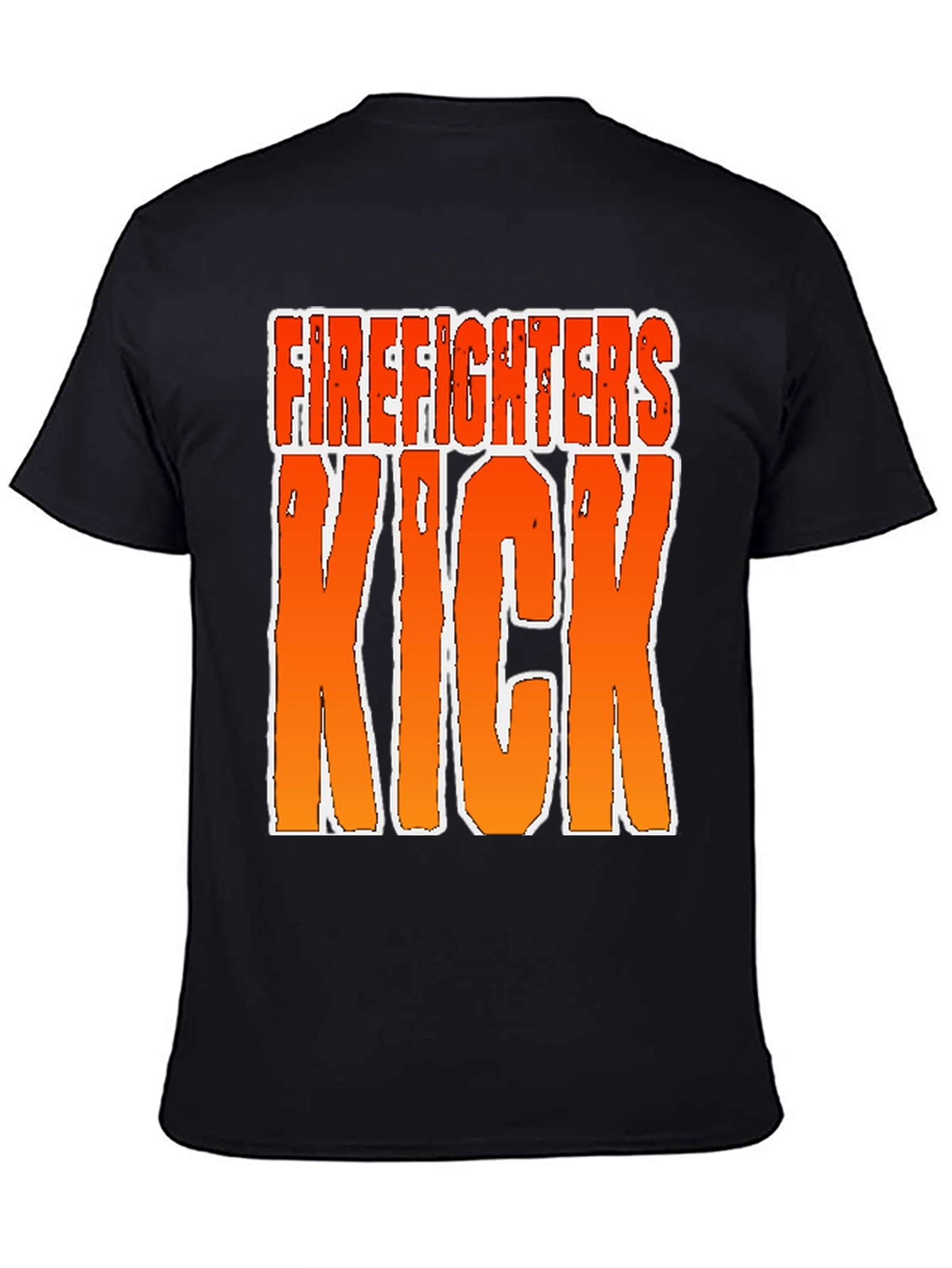 Firefighters Kick T-Shirt - Bold Graphic Tee