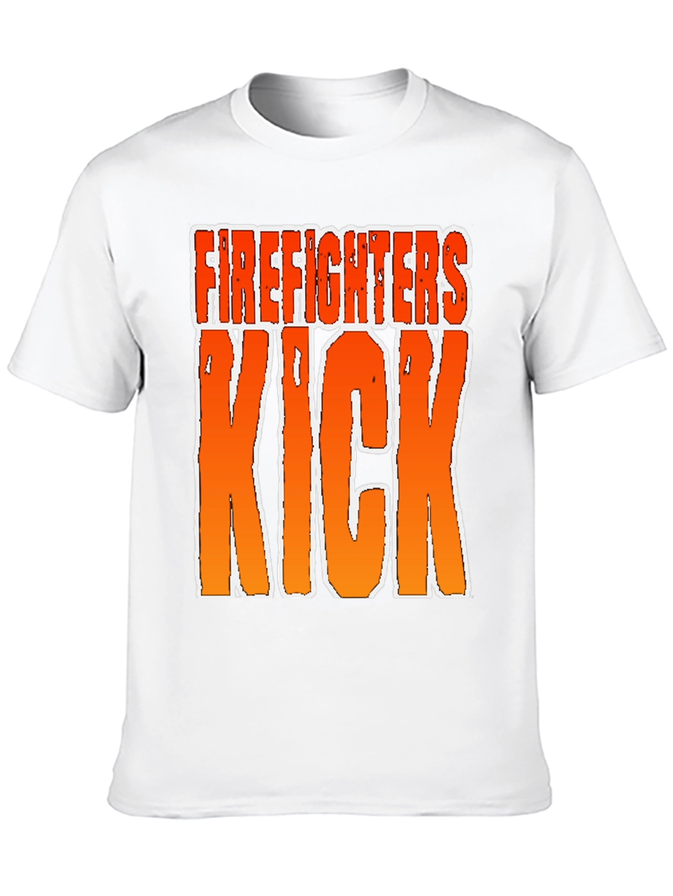 Firefighters Kick T-Shirt - Bold Graphic Tee