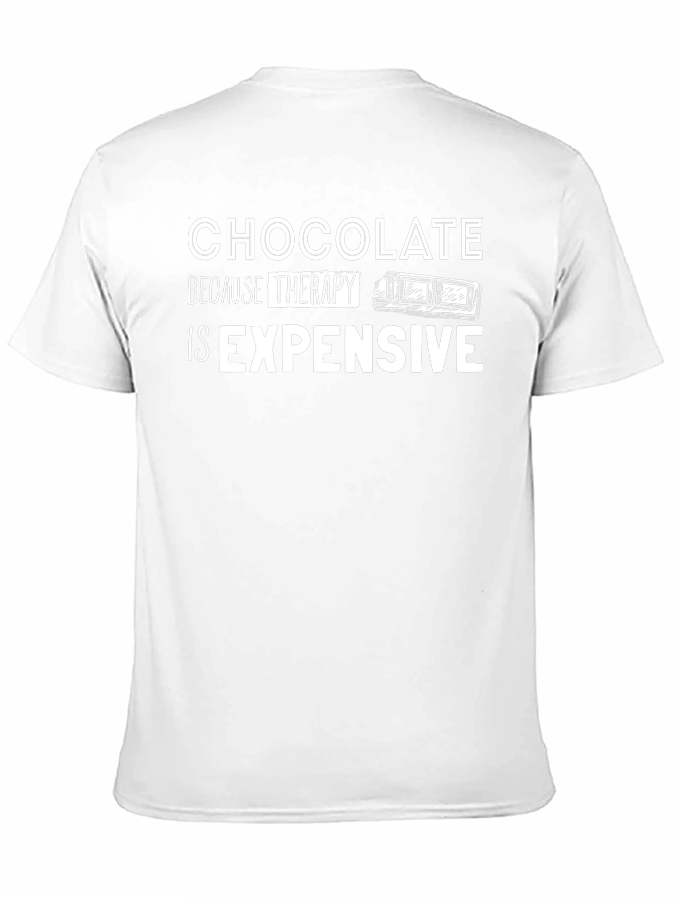 Chocolate Therapy T-Shirt - Funny Graphic Tee