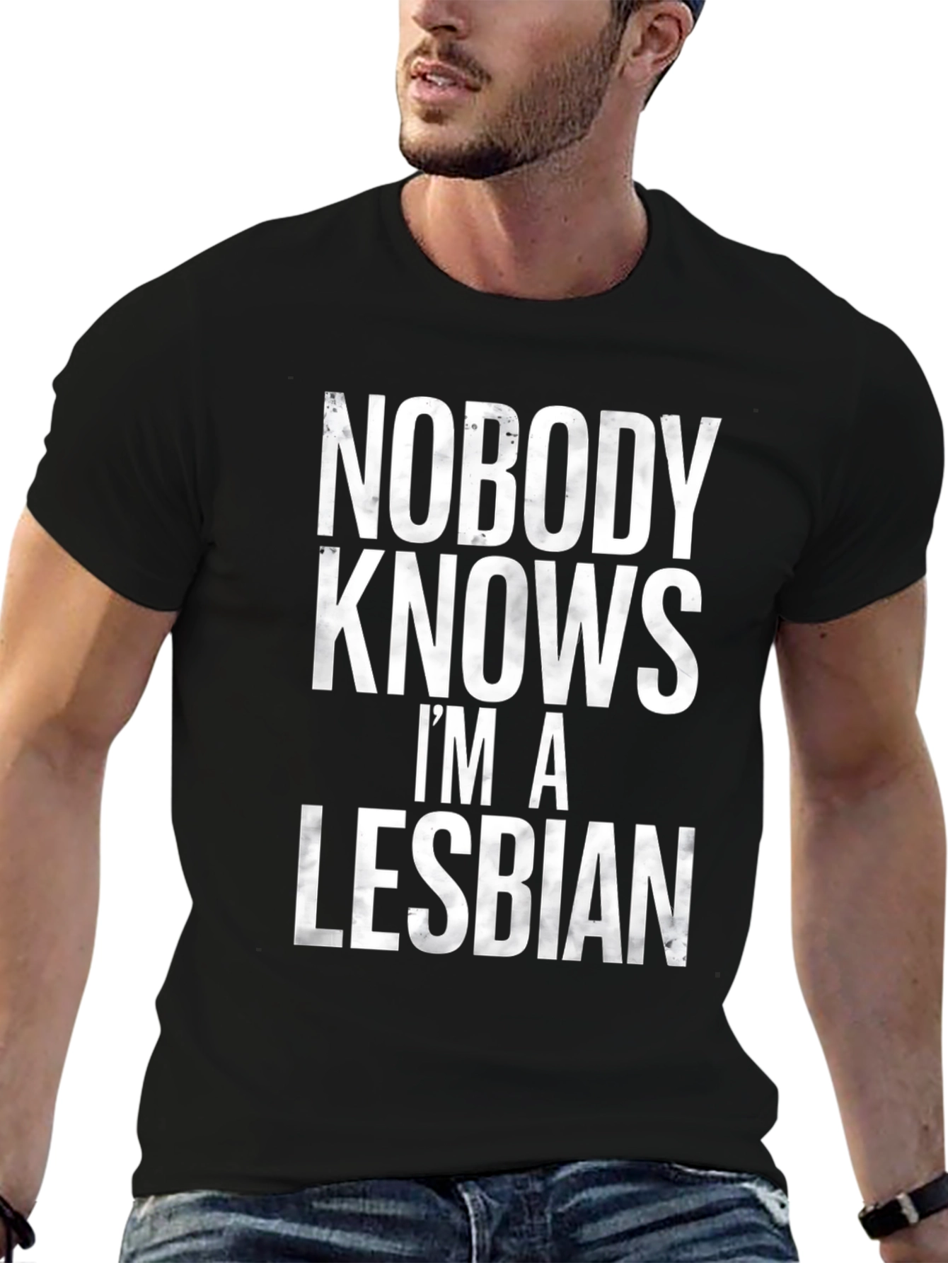 Nobody Knows Im a Lesbian T-Shirt