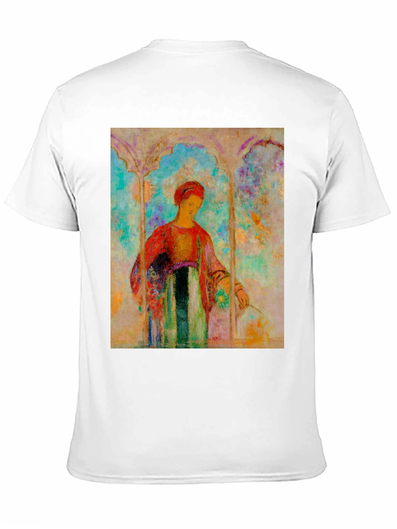 Artistic Woman Portrait T-Shirt - Unique Design