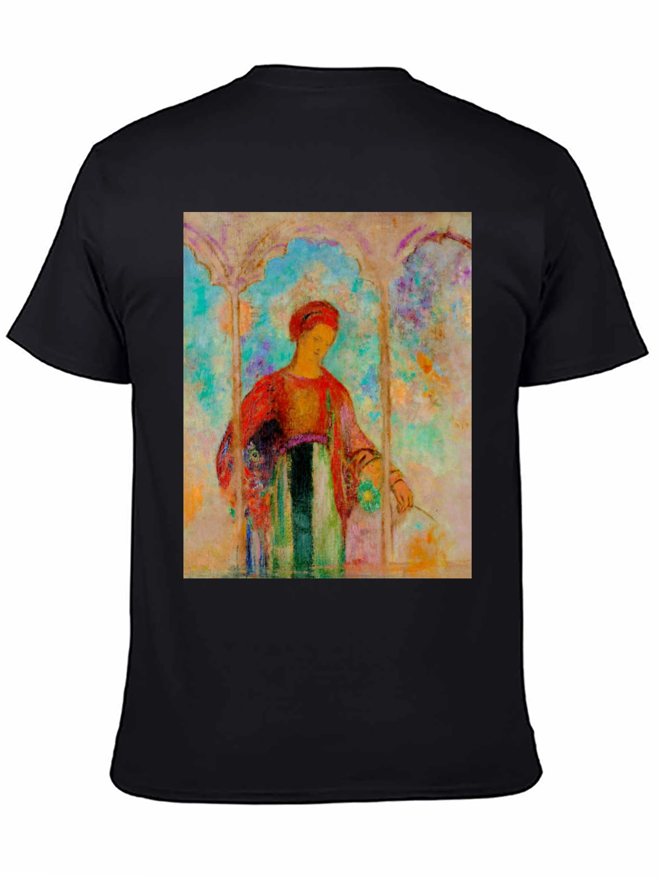 Artistic Woman Portrait T-Shirt - Unique Design