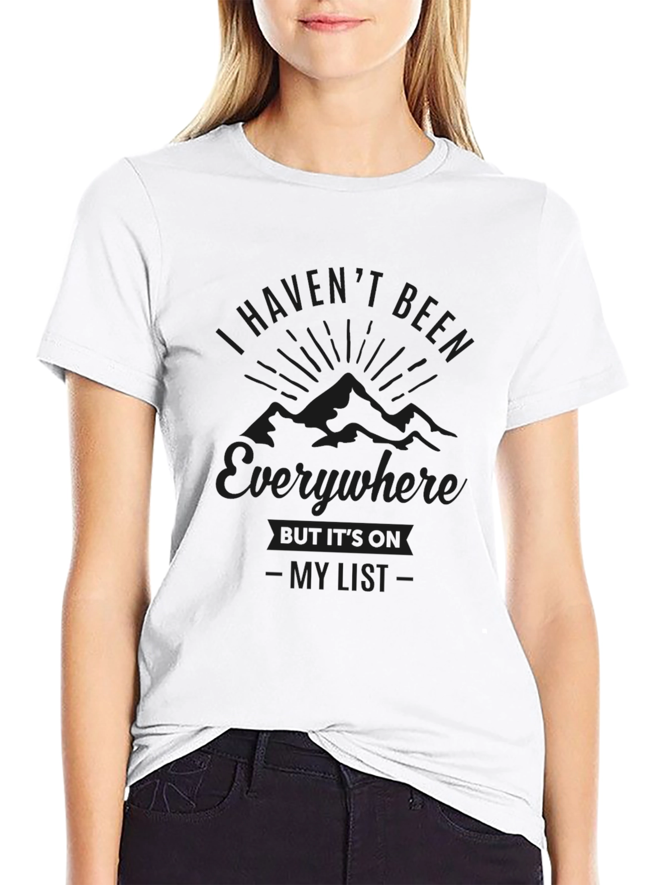 Travel Lovers Black T-Shirt