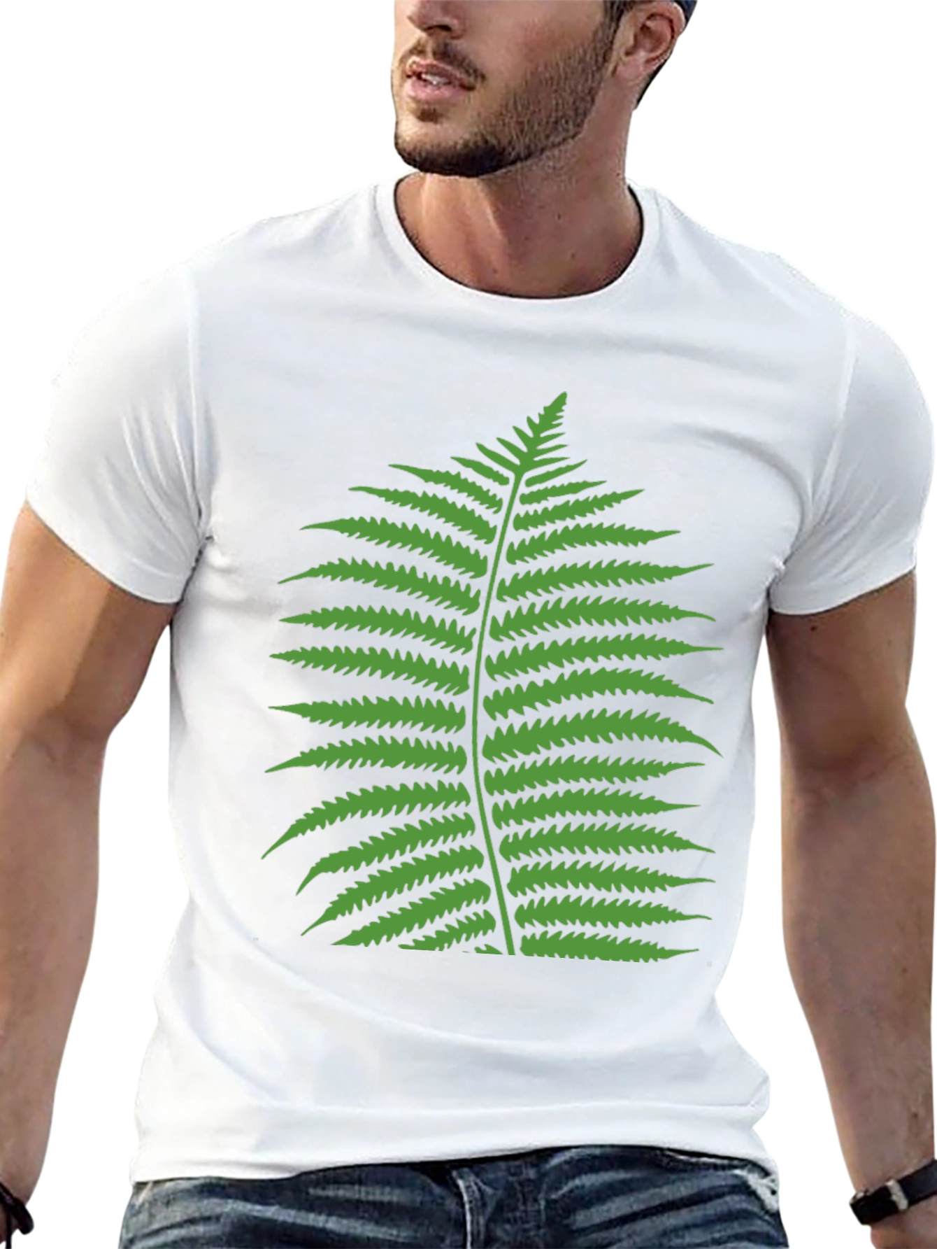Fern Graphic T-Shirt - Classic Black Tee