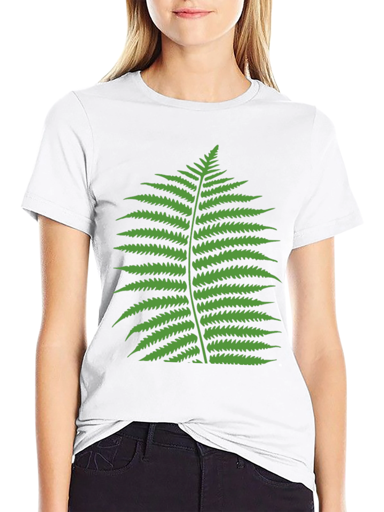Fern Graphic T-Shirt - Classic Black Tee