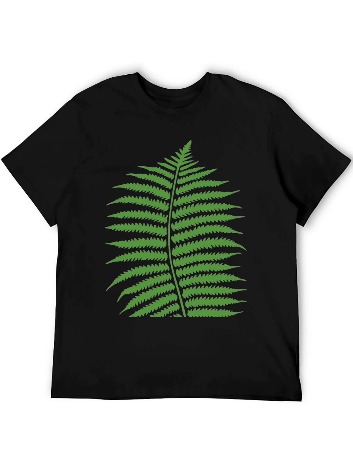 Fern Graphic T-Shirt - Classic Black Tee