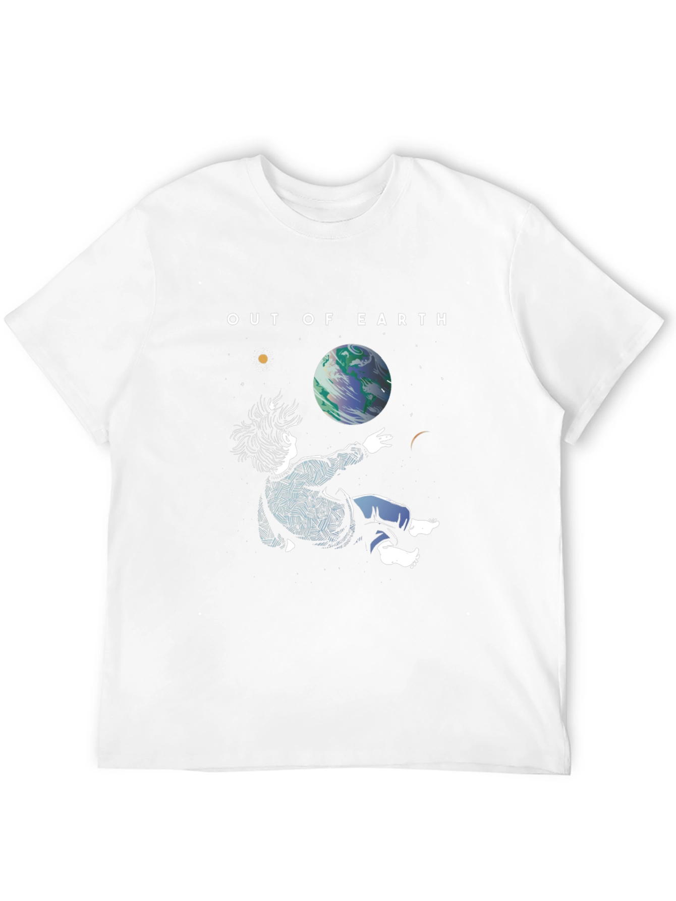 Out of Earth Graphic T-Shirt - Stylish Space Design