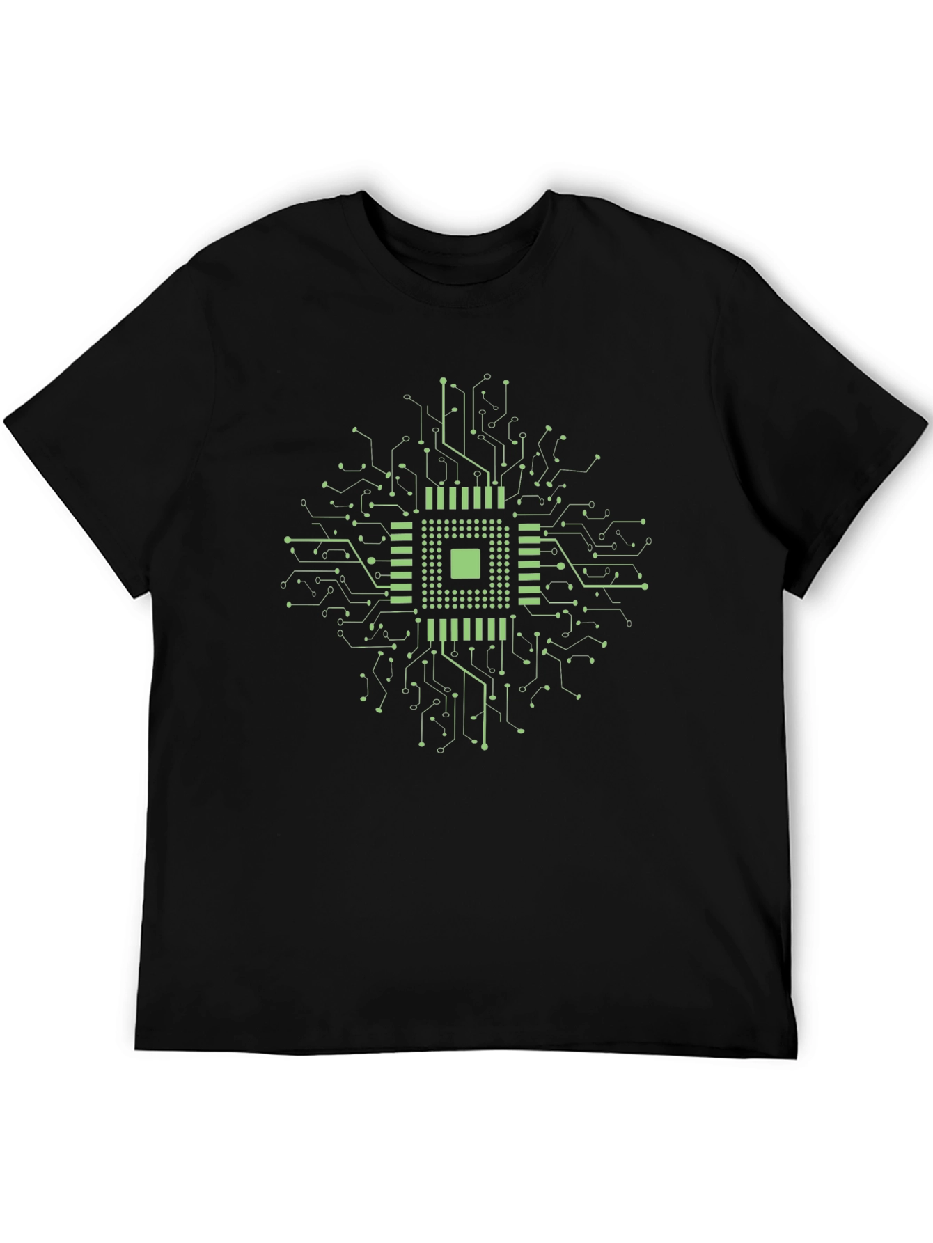 Circuit Board Graphic Tee - Geek Chic Style