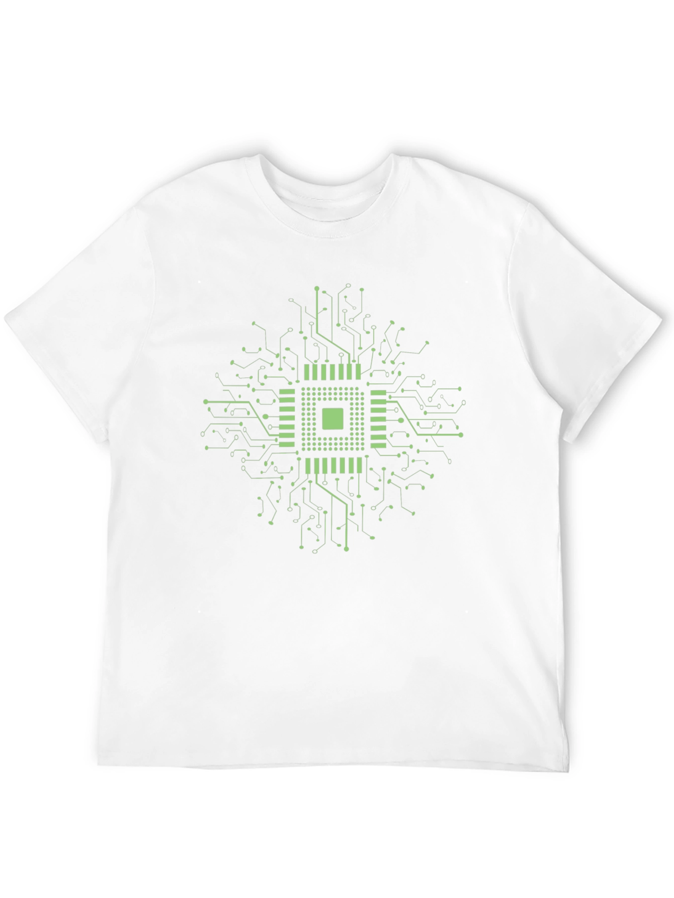 Circuit Board Graphic Tee - Geek Chic Style