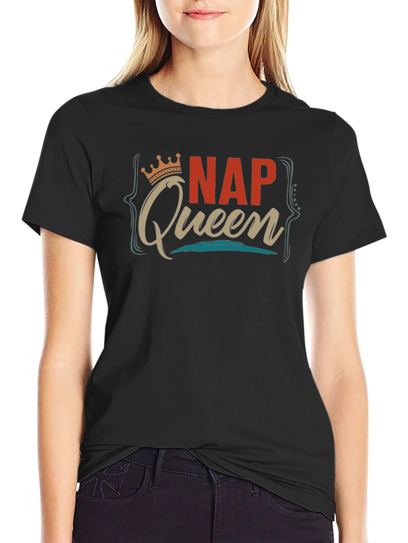 Nap Queen Graphic T-Shirt - Comfortable Cotton Tee