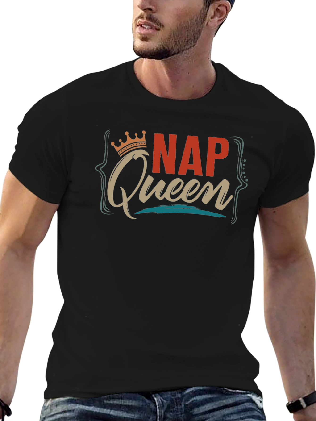 Nap Queen Graphic T-Shirt - Comfortable Cotton Tee