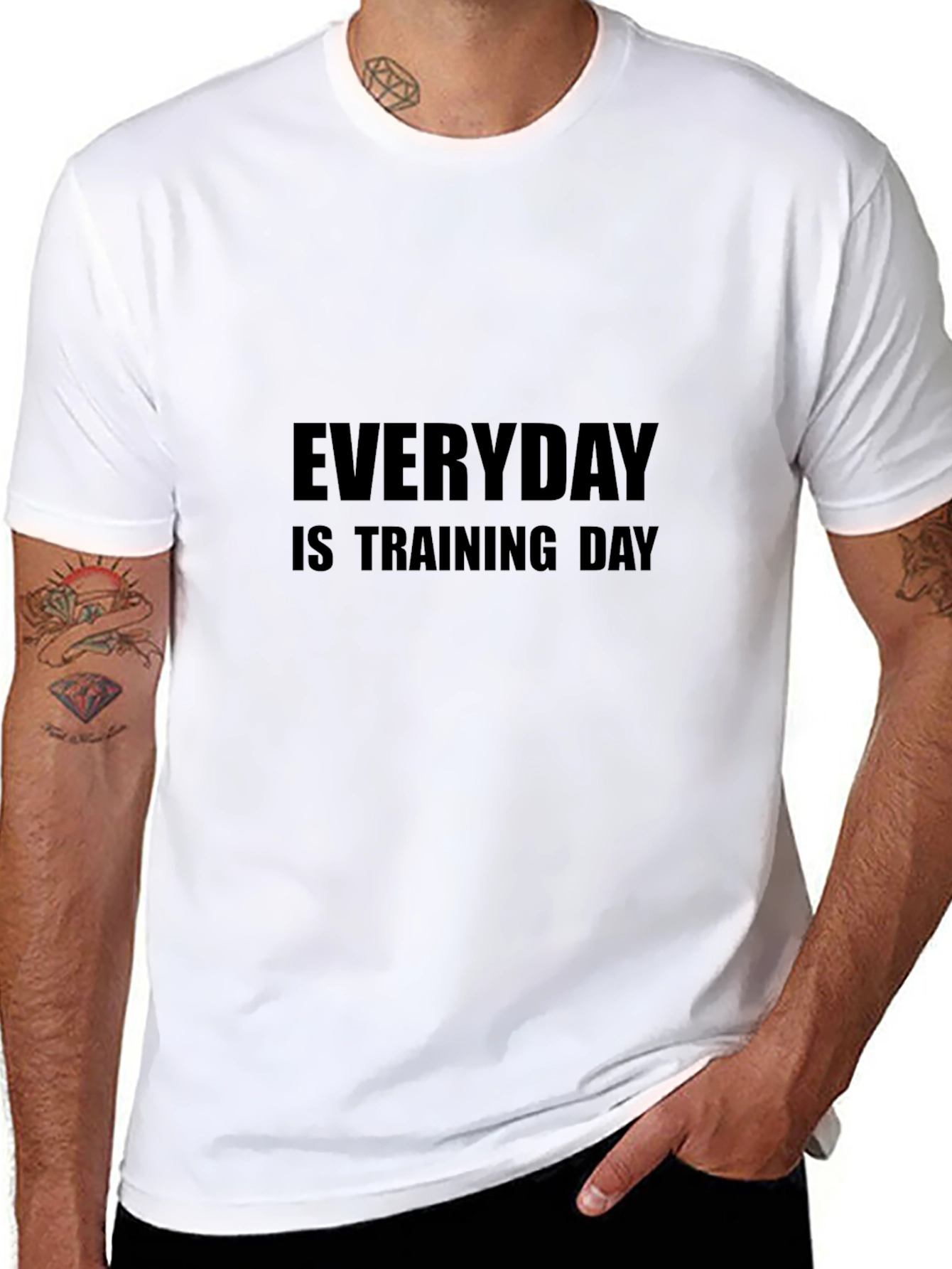 Everyday is Training Day Black T-Shirt