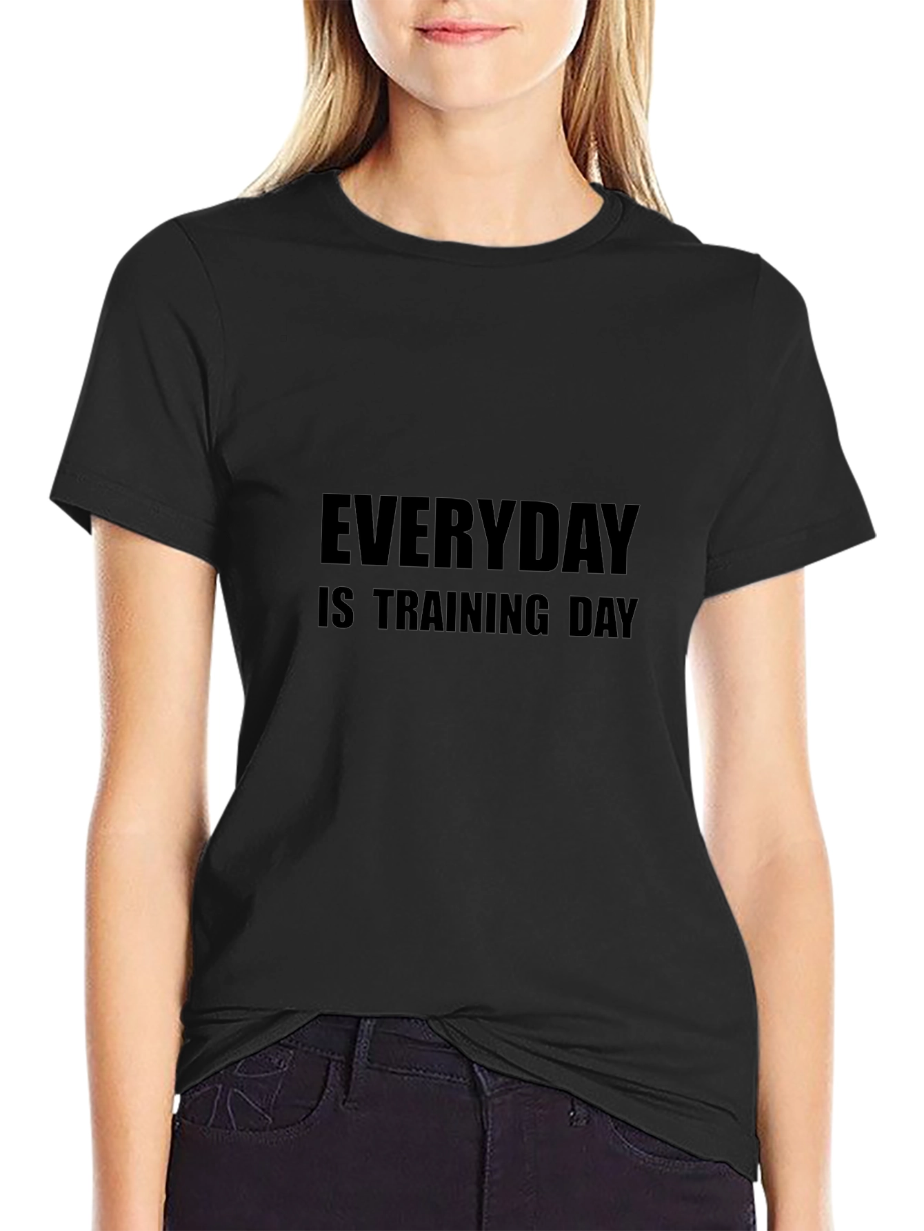 Everyday is Training Day Black T-Shirt