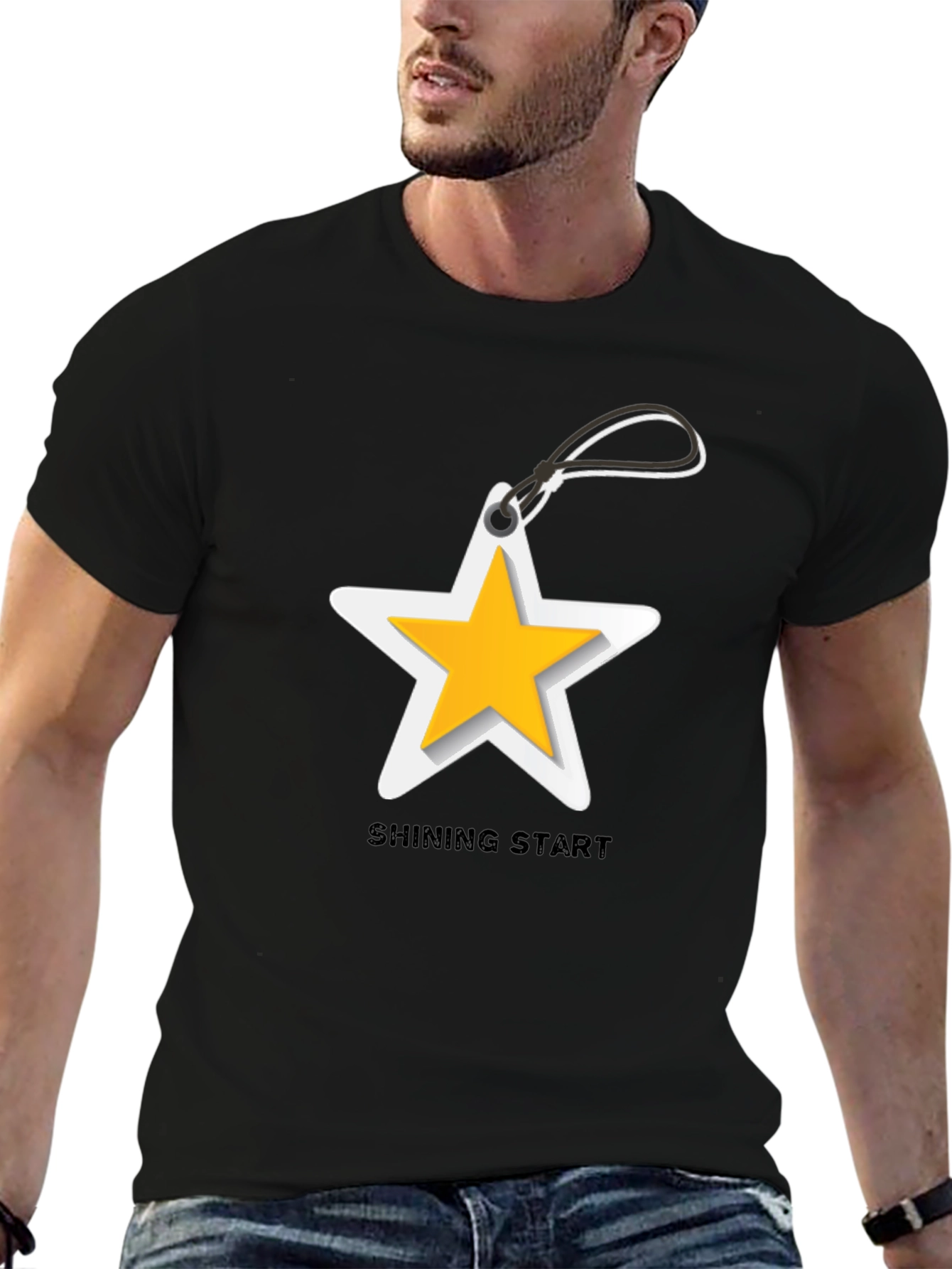Shining Start T-Shirt - Unique Graphic Tee