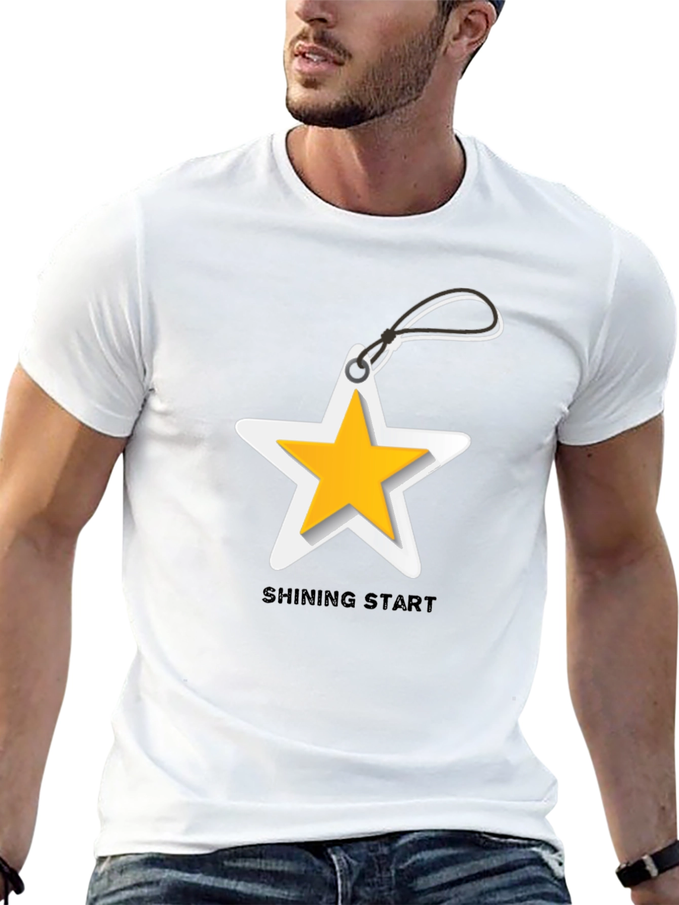 Shining Start T-Shirt - Unique Graphic Tee