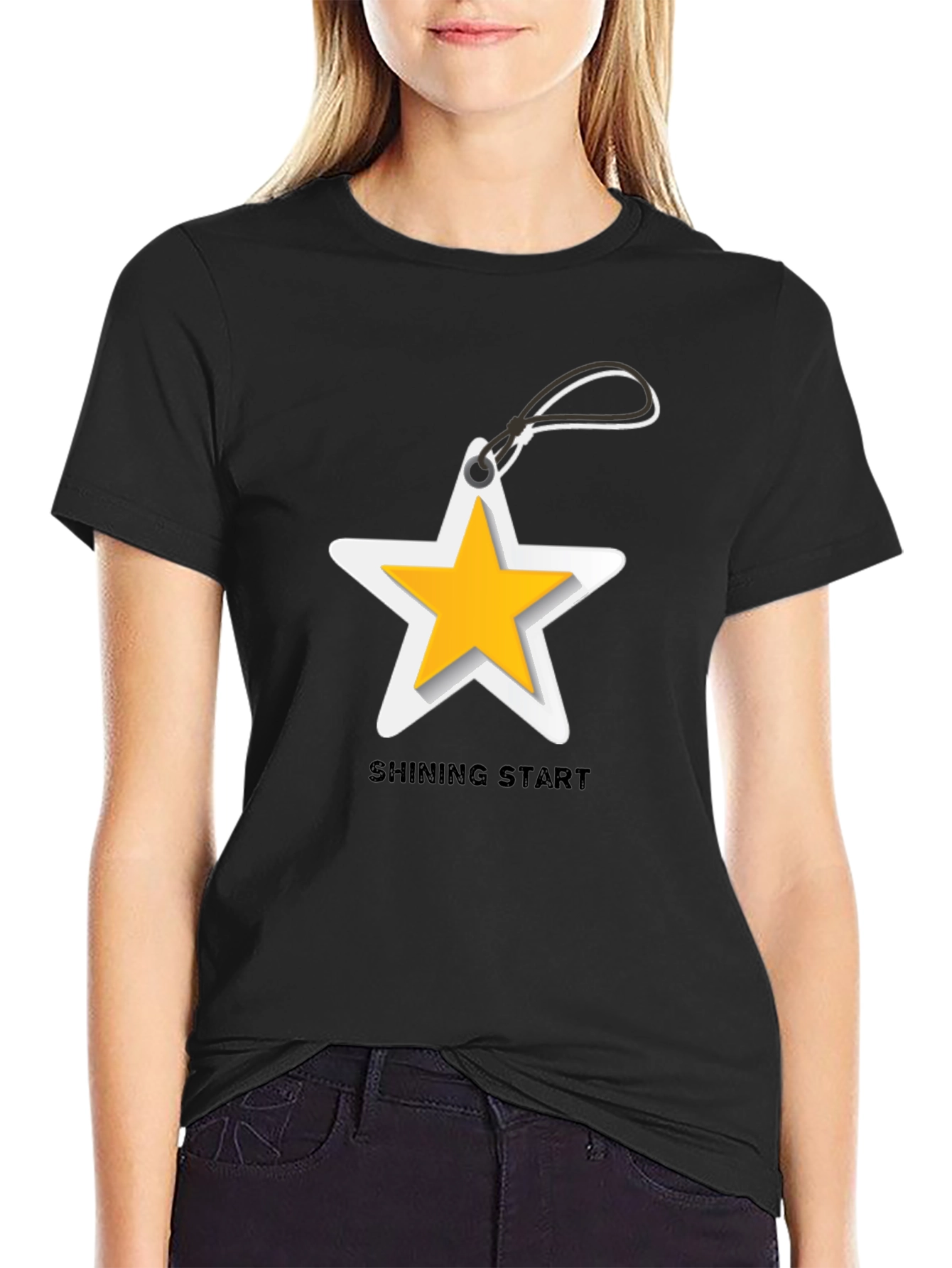 Shining Start T-Shirt - Unique Graphic Tee
