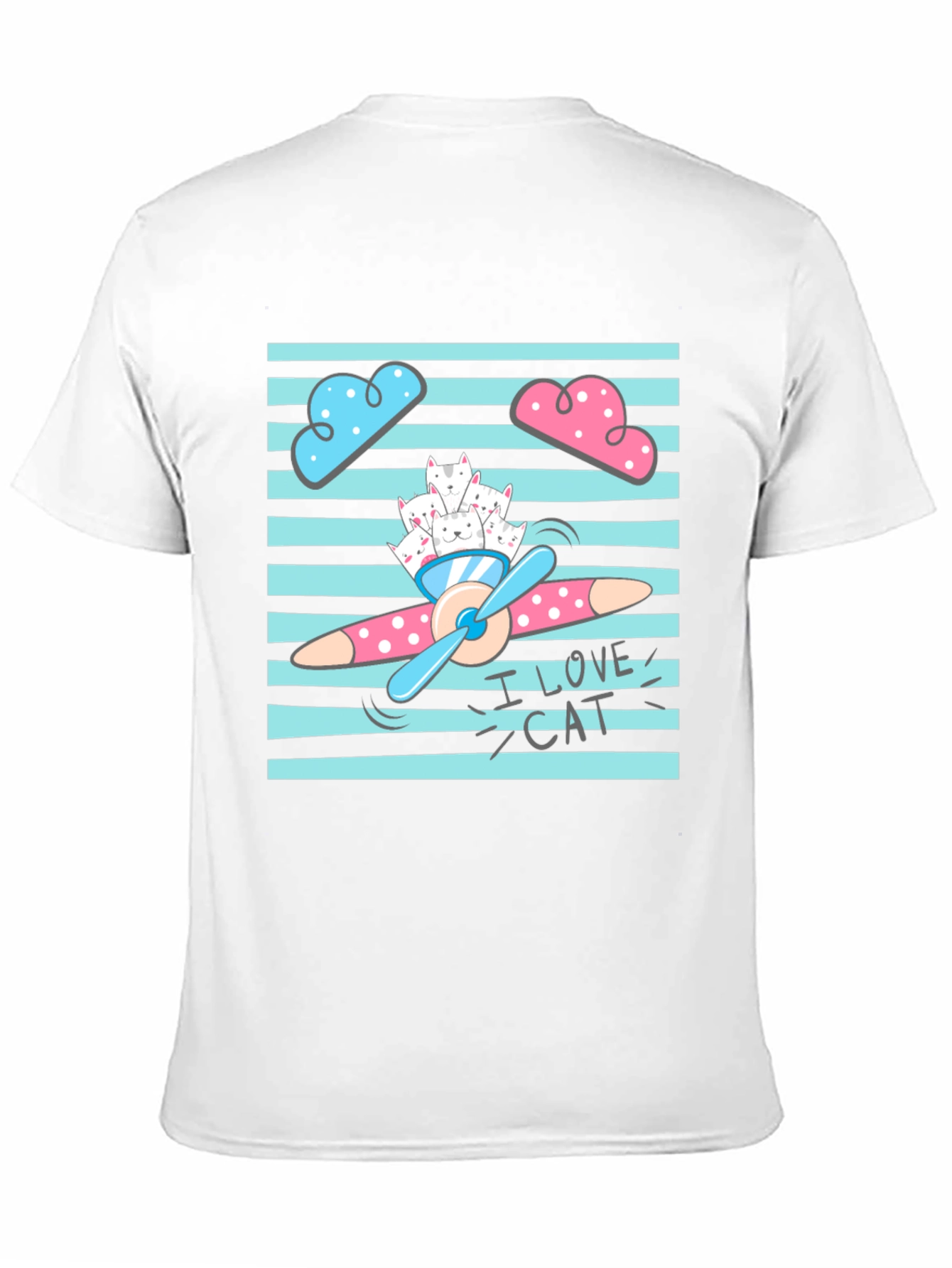 I Love Cats Graphic T-Shirt