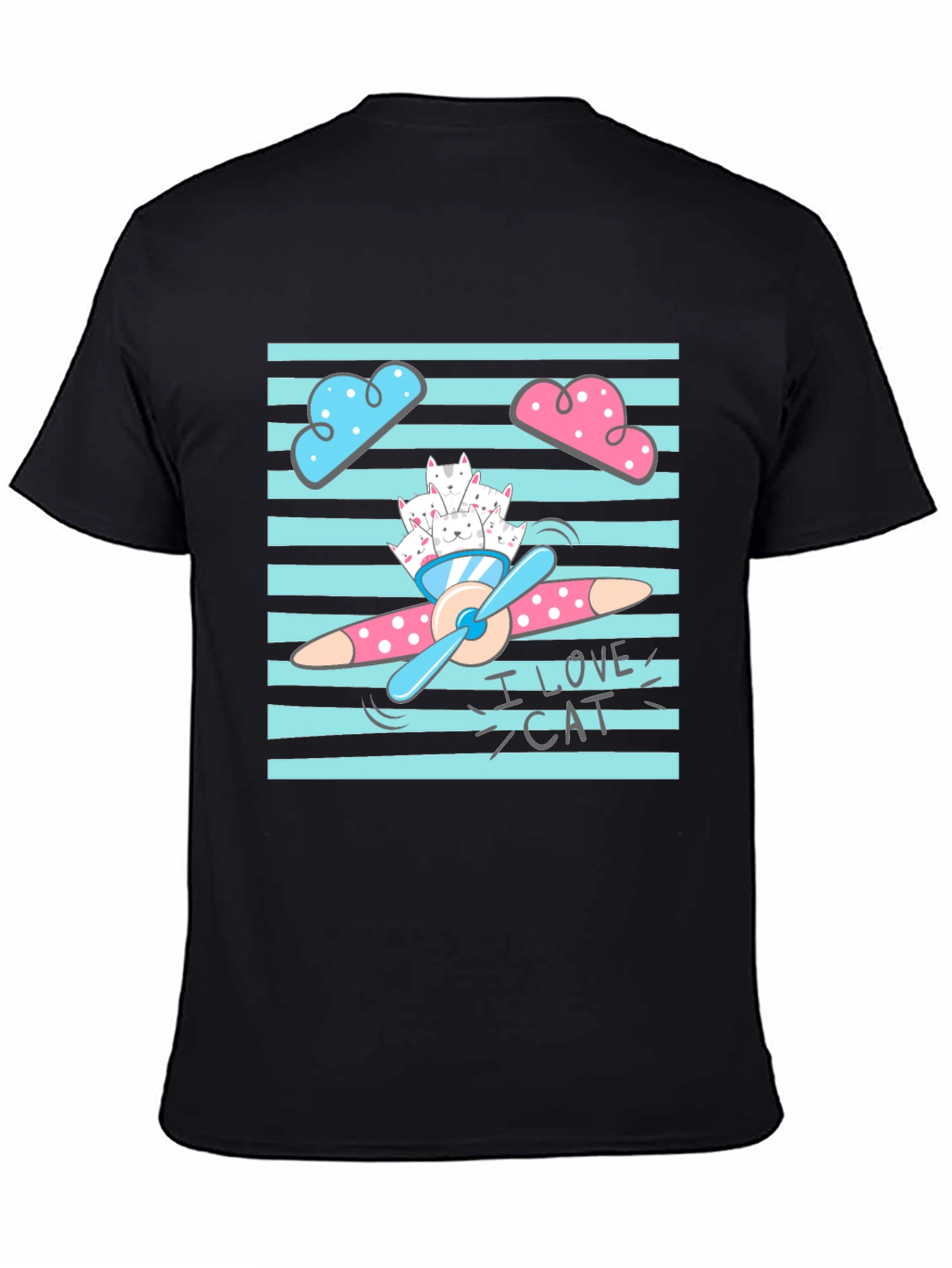I Love Cats Graphic T-Shirt