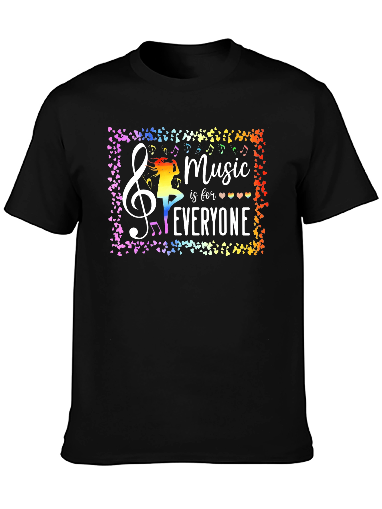 Music is for Everyone Graphic Tee