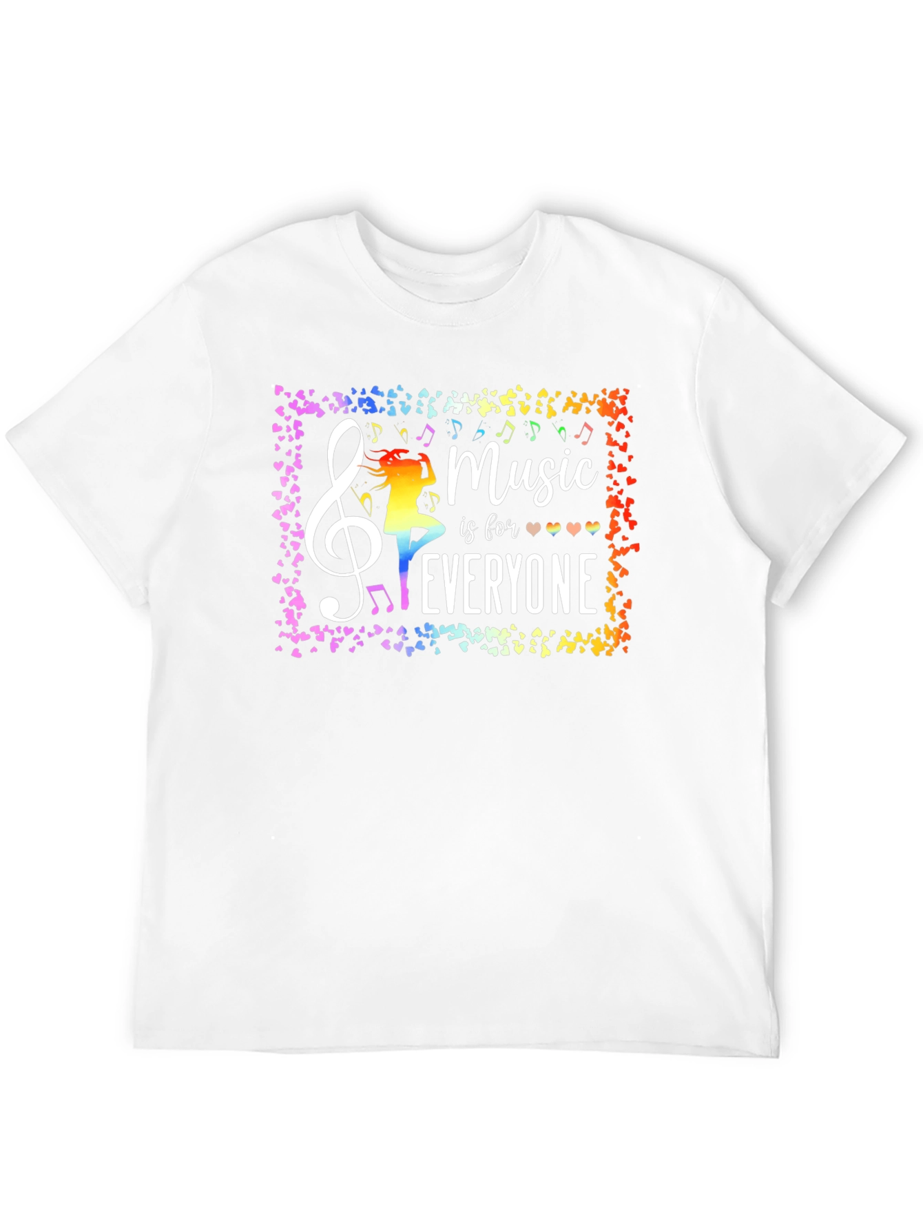 Music is for Everyone Graphic Tee