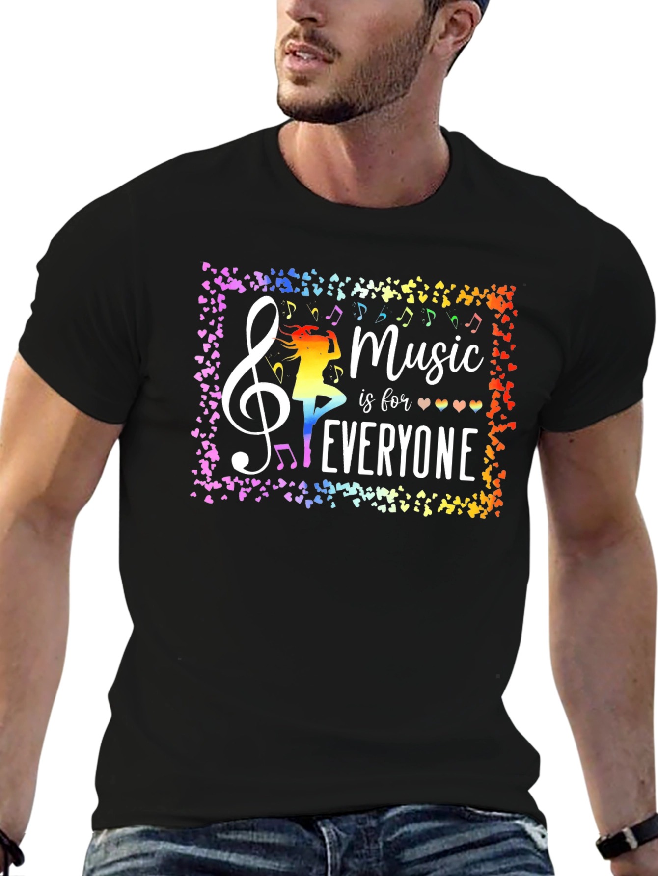 Music is for Everyone Graphic Tee