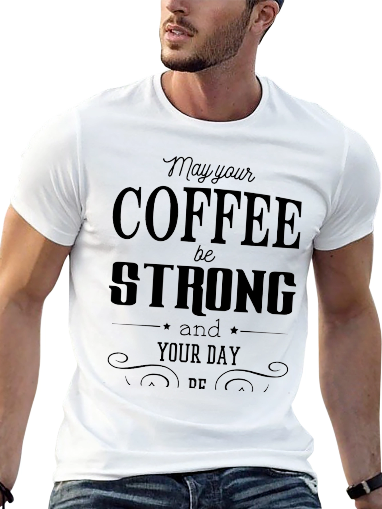 Coffee Strong Graphic Tee - Everyday Comfort