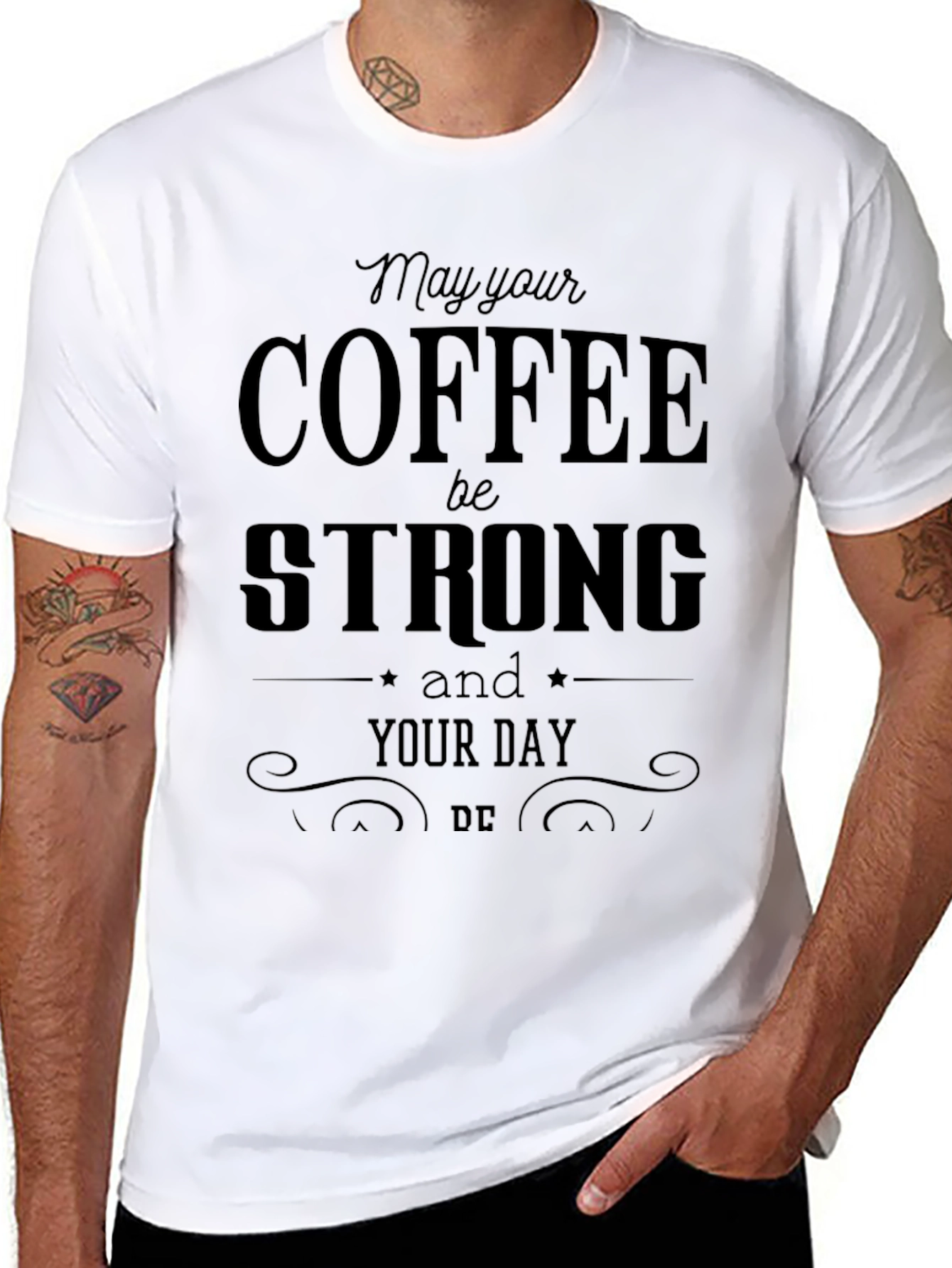 Coffee Strong Graphic Tee - Everyday Comfort