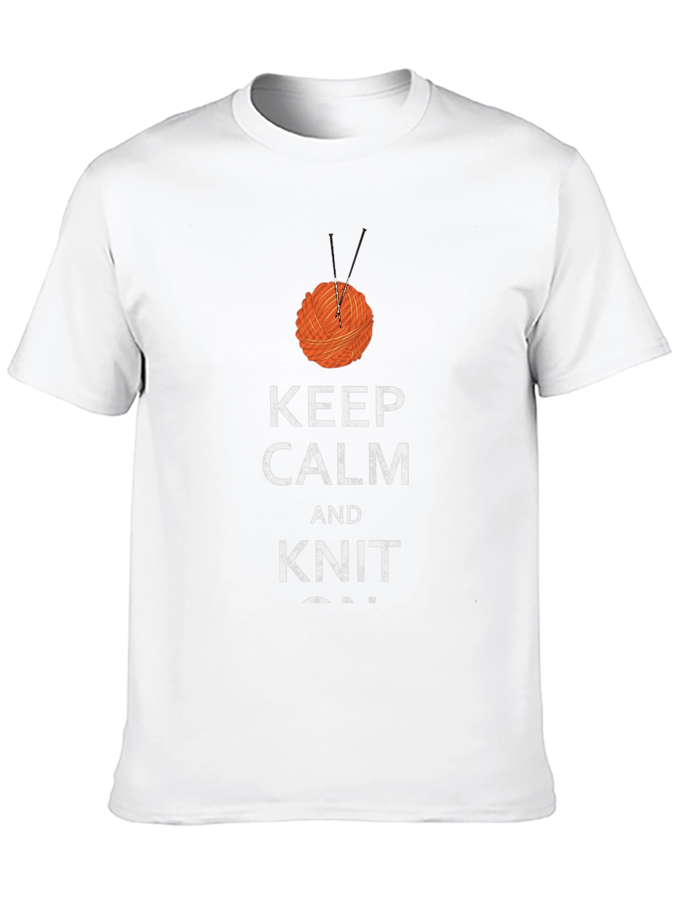 Keep Calm and Knit On T-Shirt