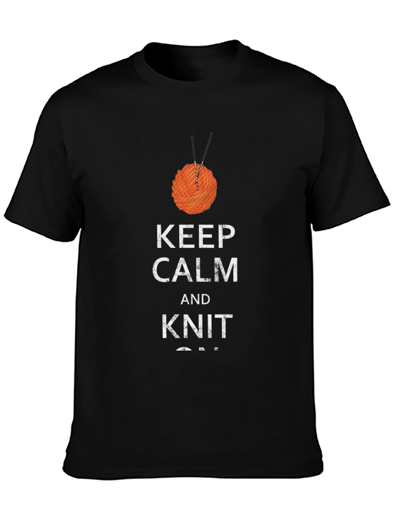 Keep Calm and Knit On T-Shirt
