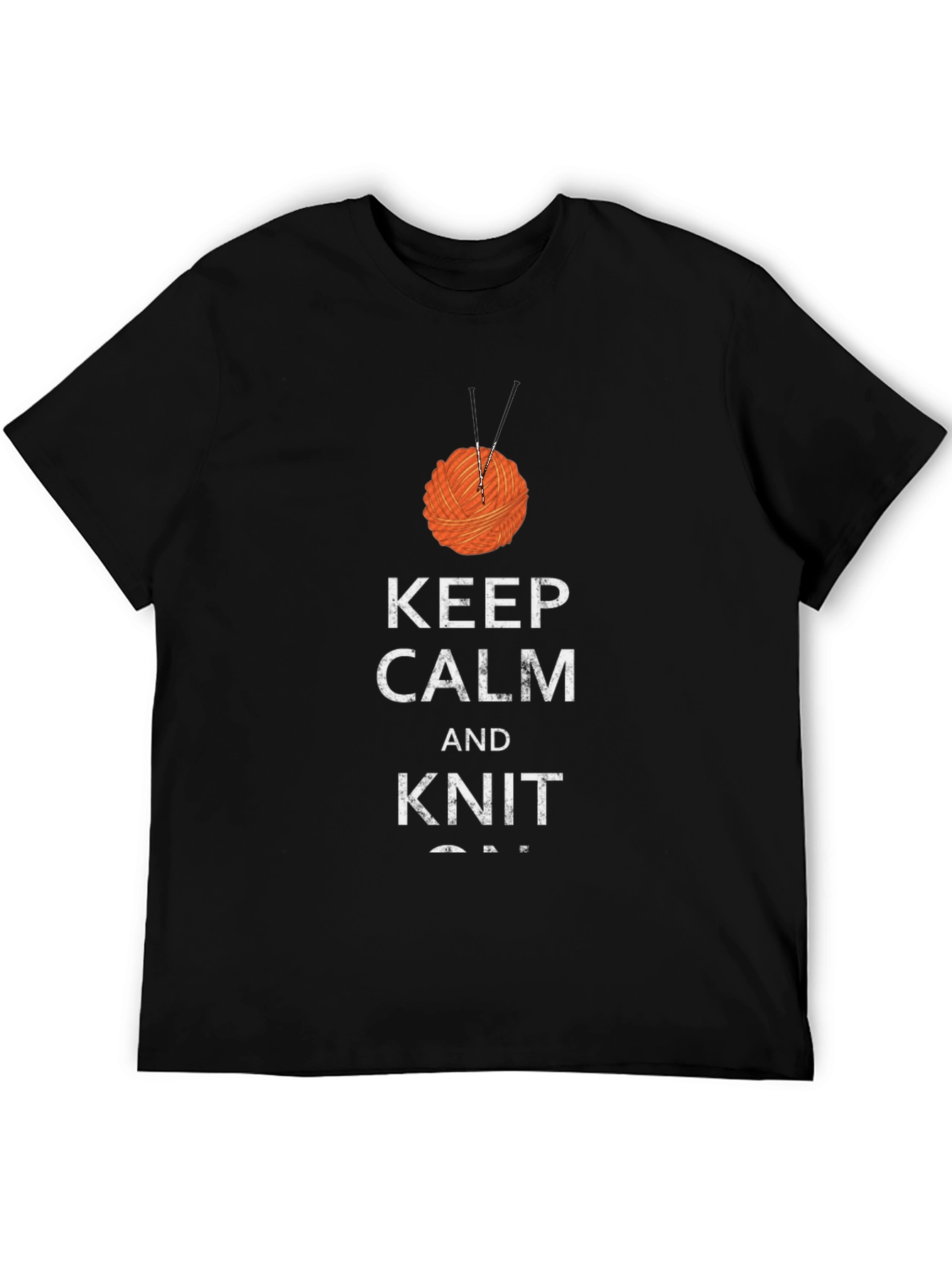 Keep Calm and Knit On T-Shirt