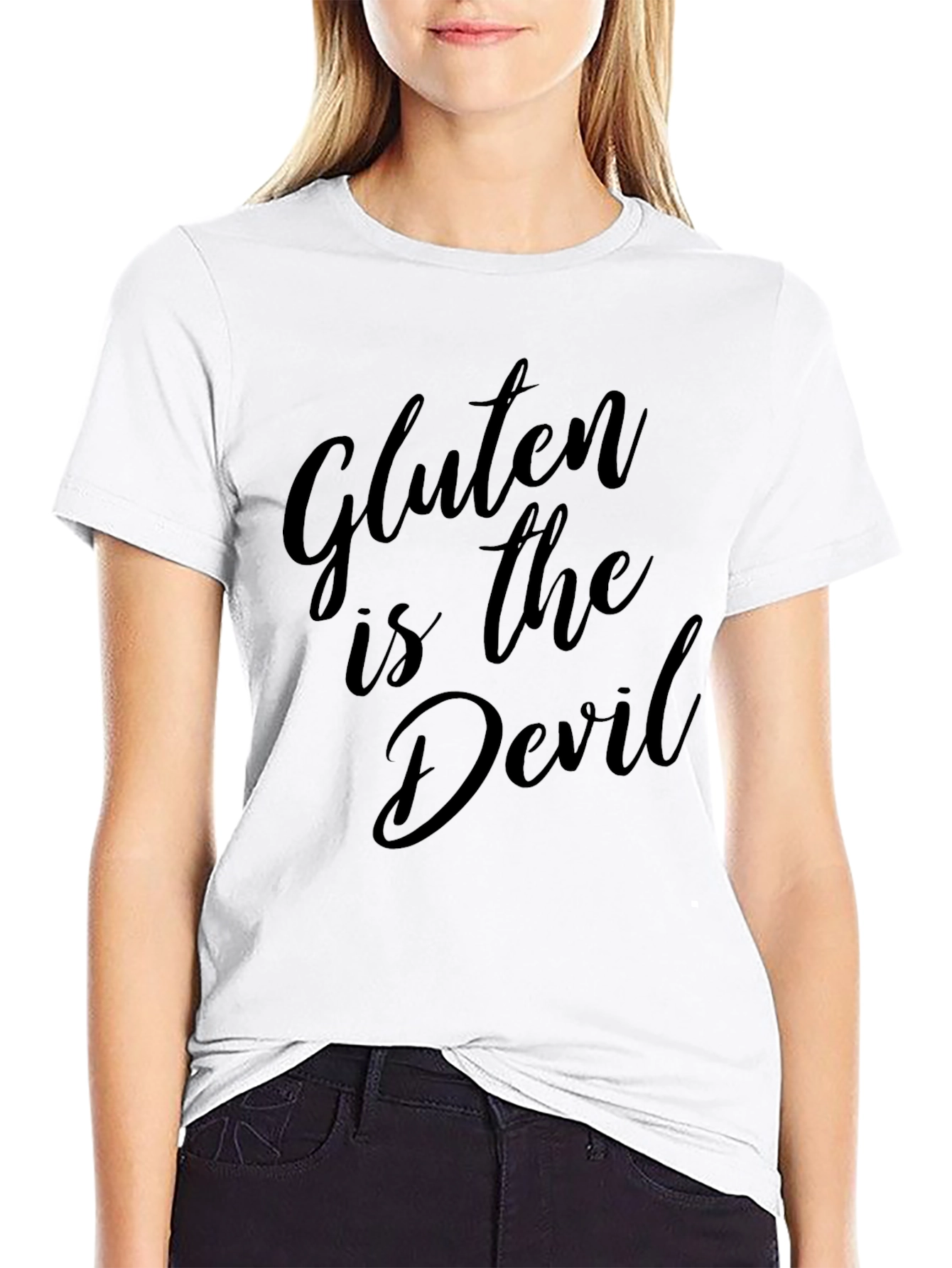 Gluten is the Devil Graphic Tee