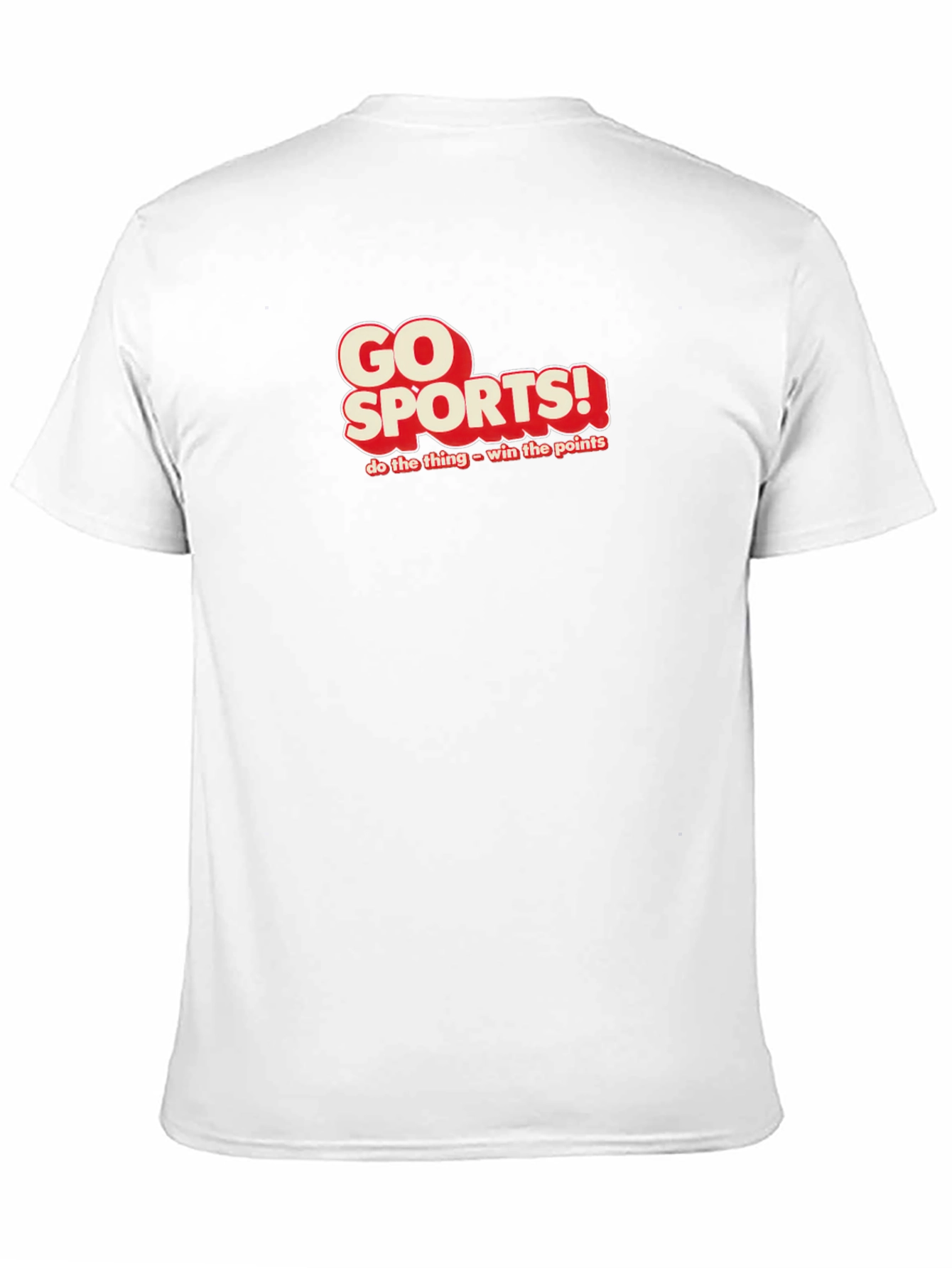 Go Sports! Graphic Tee - Black Cotton T-Shirt