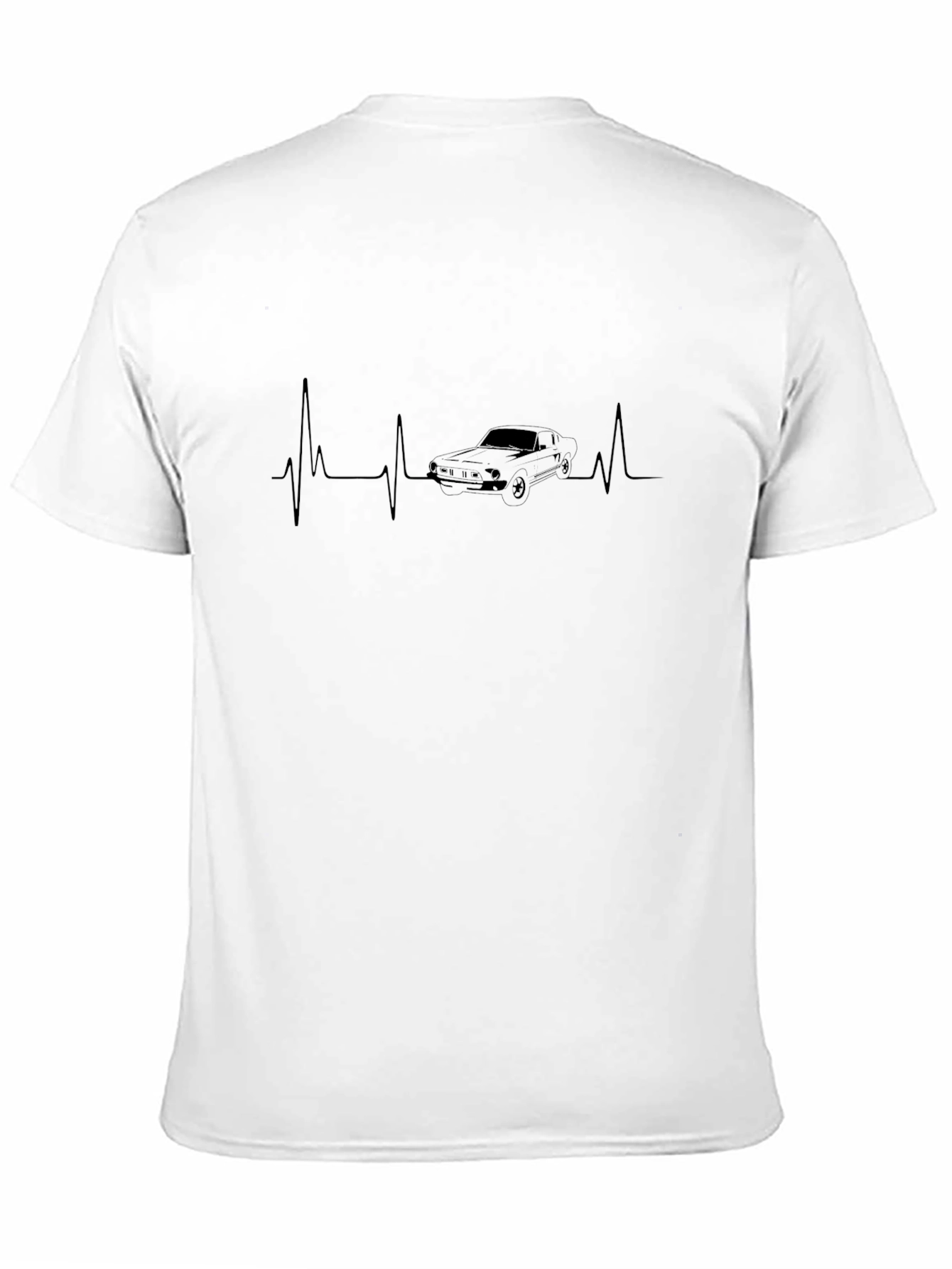 Car Heartbeat T-Shirt - Automotive Enthusiast Tee