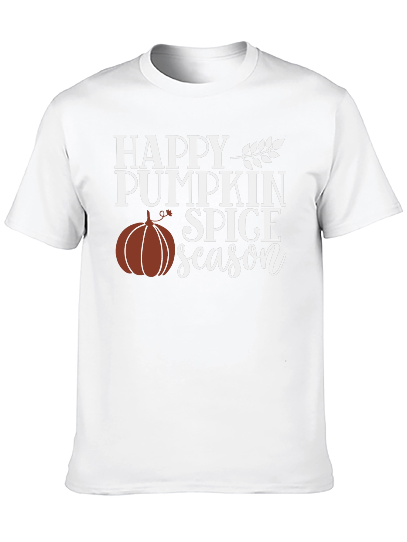 Happy Pumpkin Spice Season Black Graphic Tee
