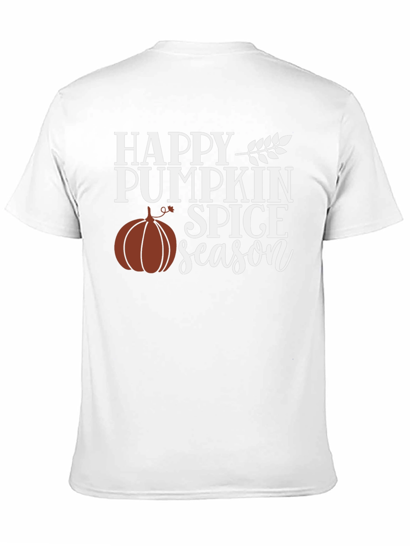 Happy Pumpkin Spice Season Black Graphic Tee
