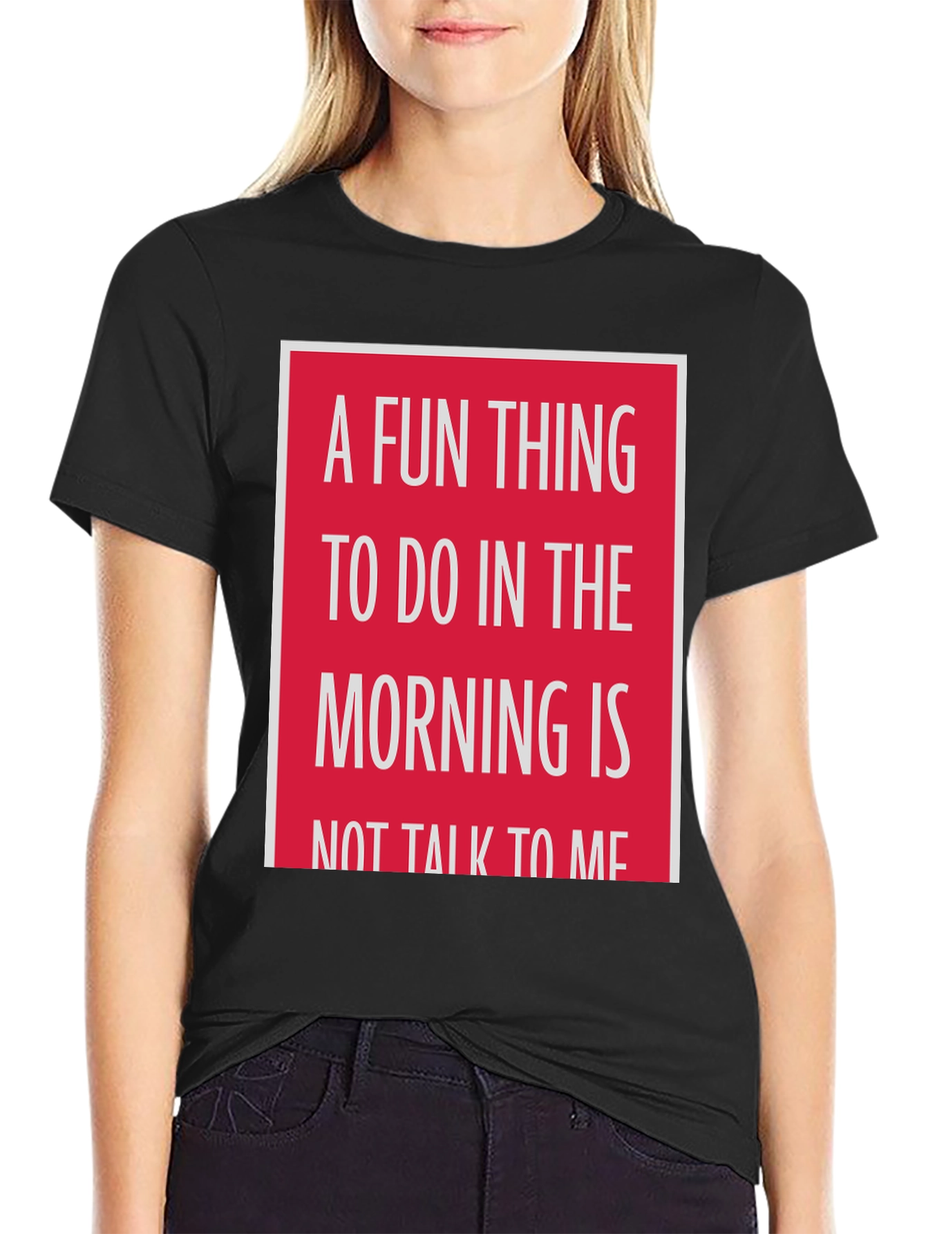 Funny Dont Talk to Me Morning T-Shirt