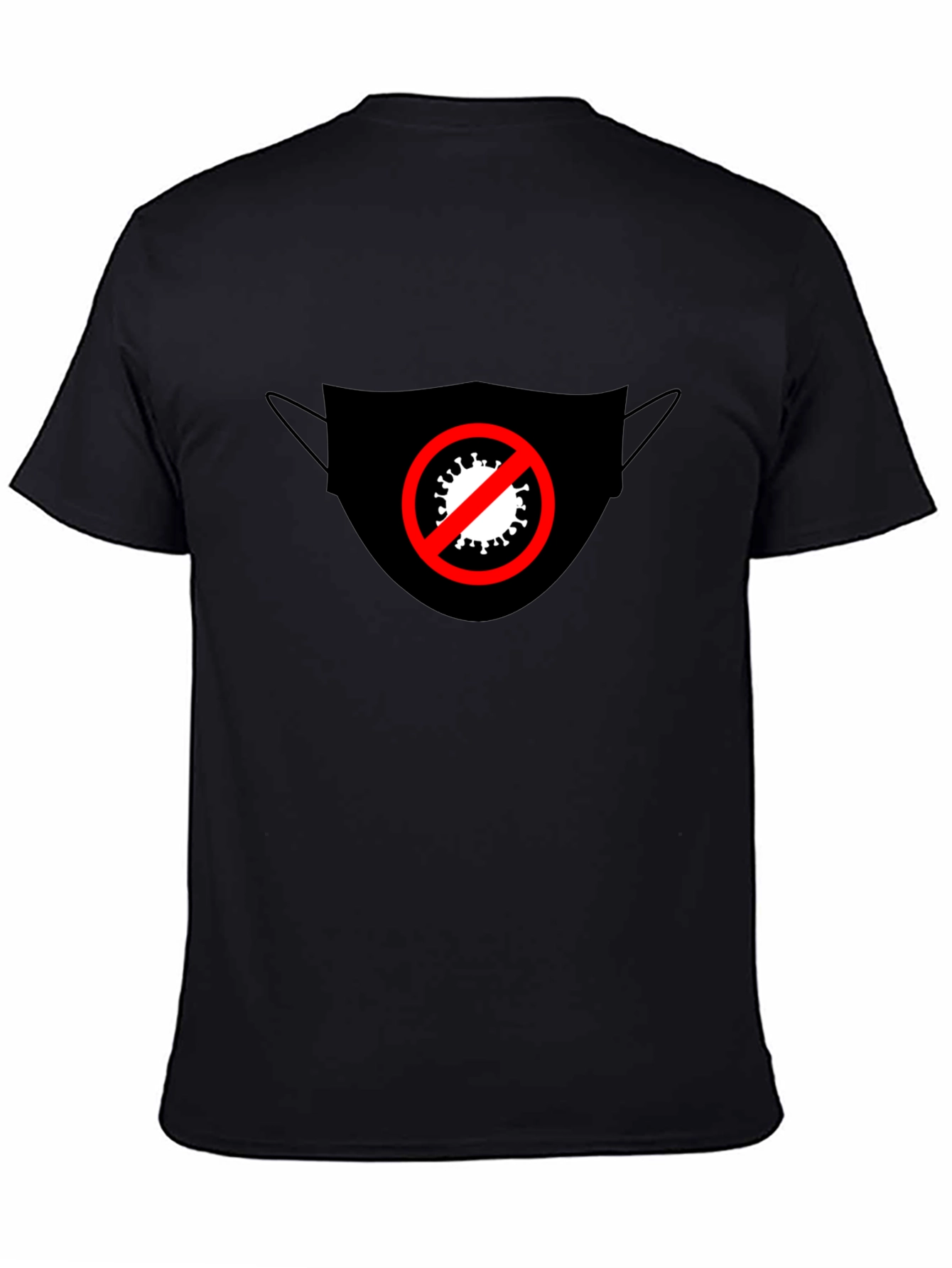 Mask Prohibited Graphic Tee