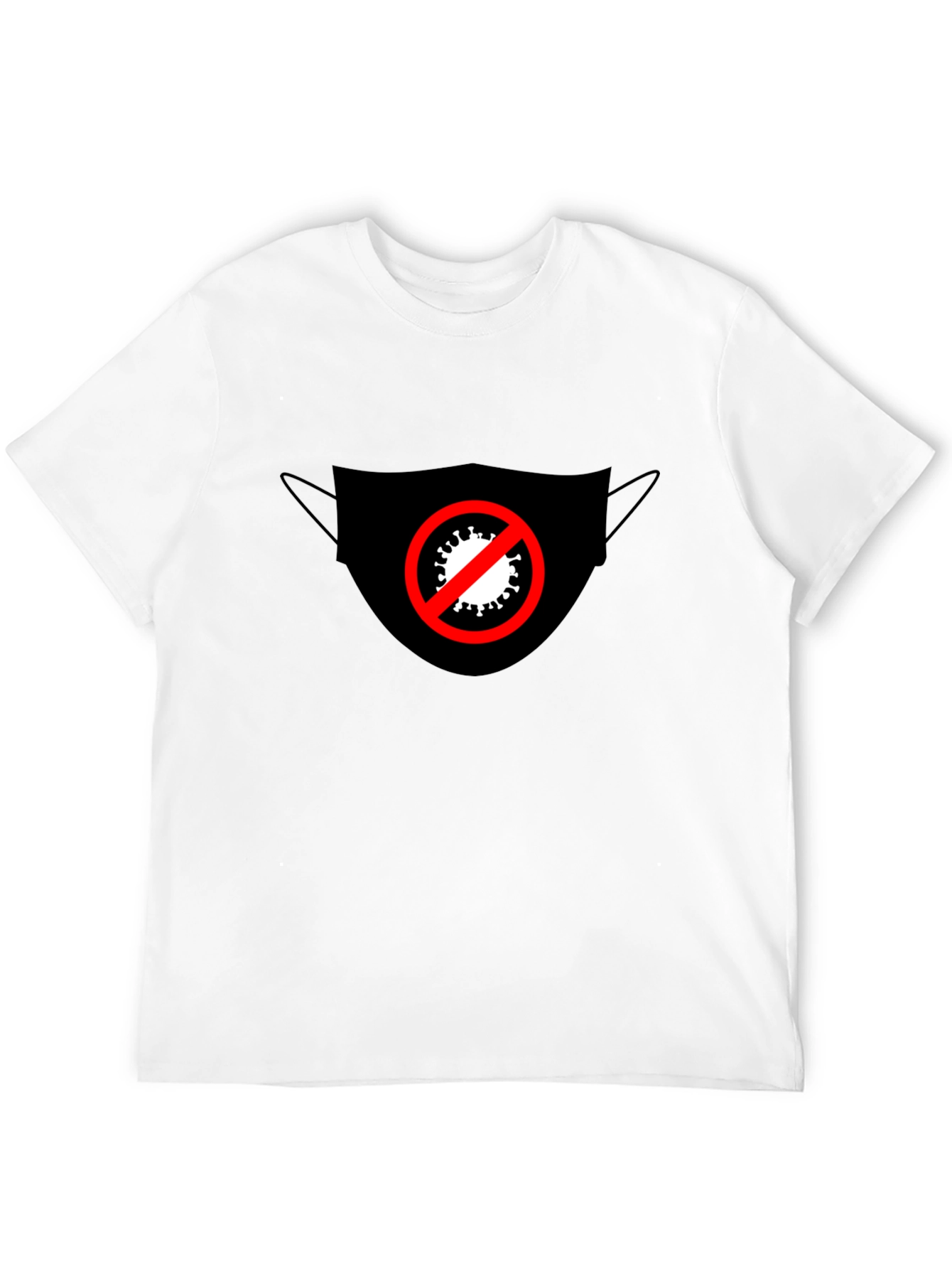 Mask Prohibited Graphic Tee