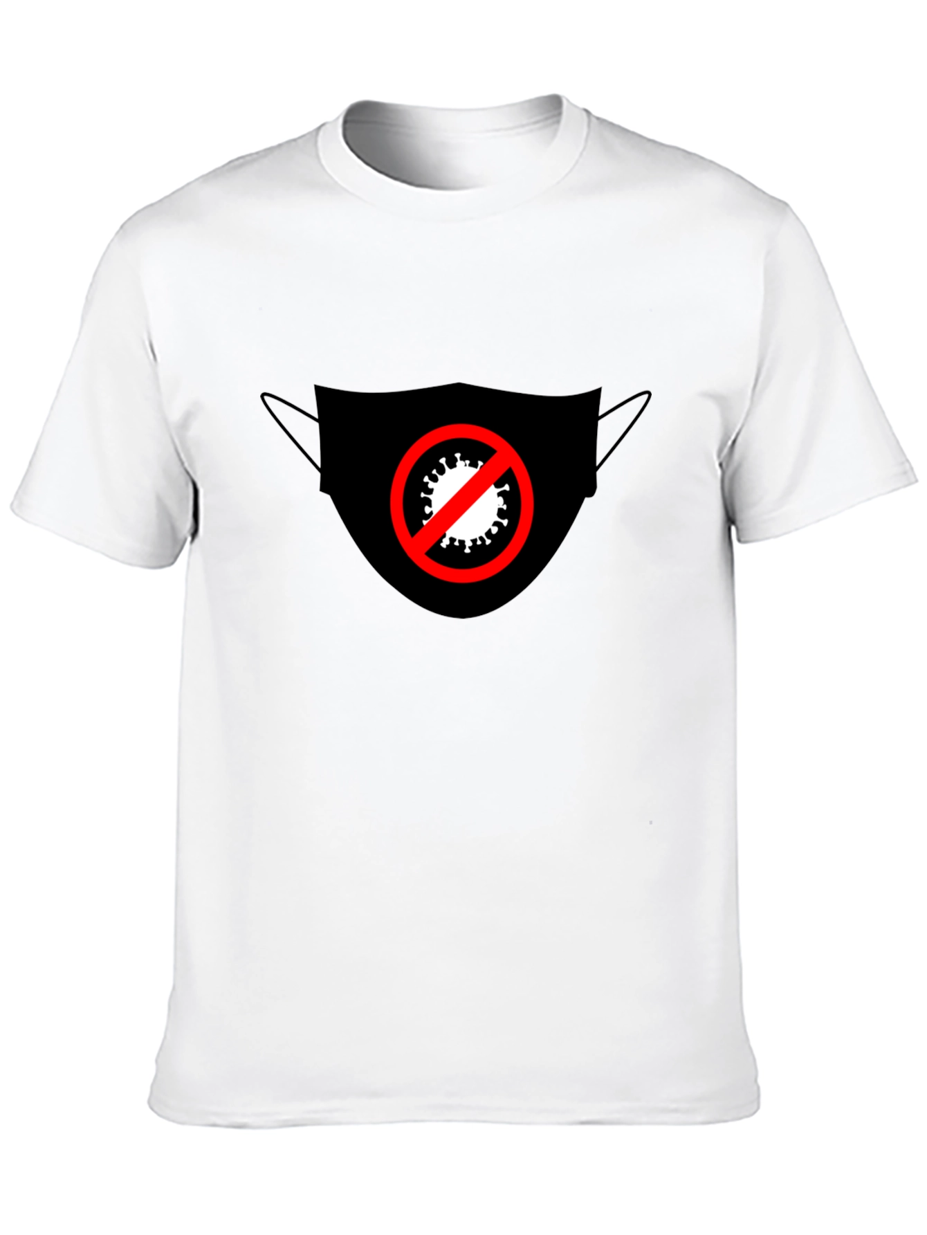 Mask Prohibited Graphic Tee