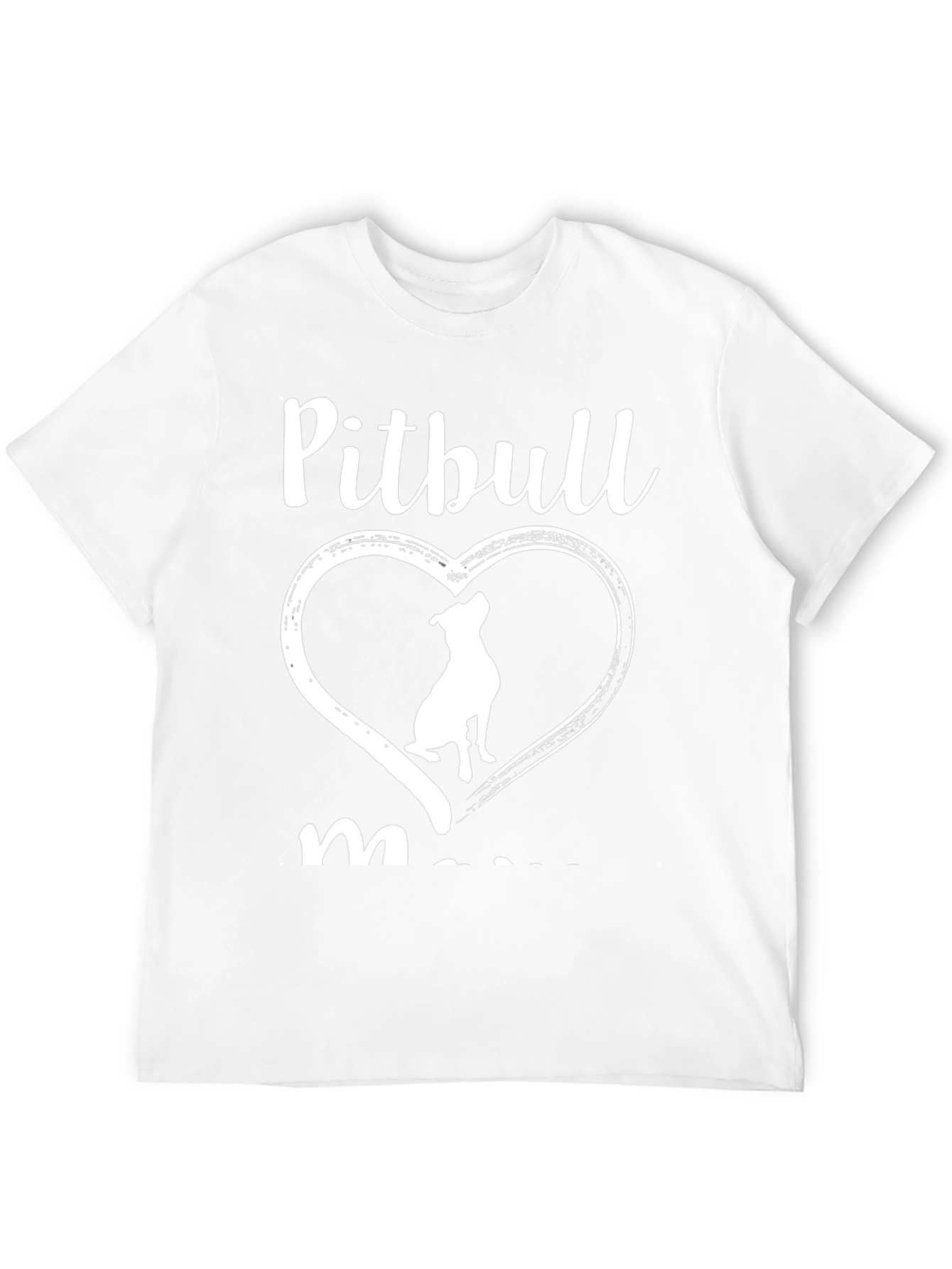 Pitbull Mom T-Shirt Dog Lover Tee