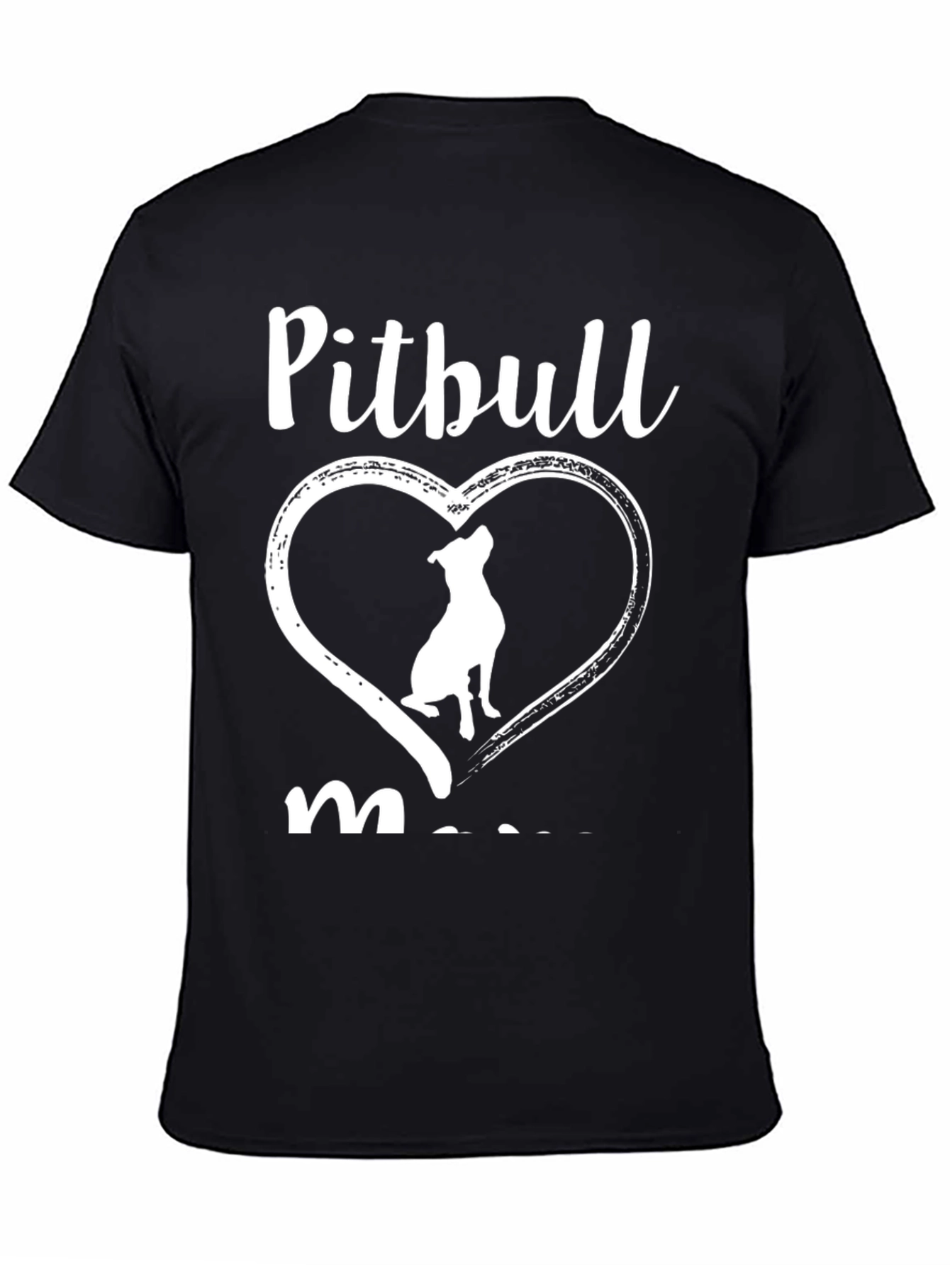 Pitbull Mom T-Shirt Dog Lover Tee