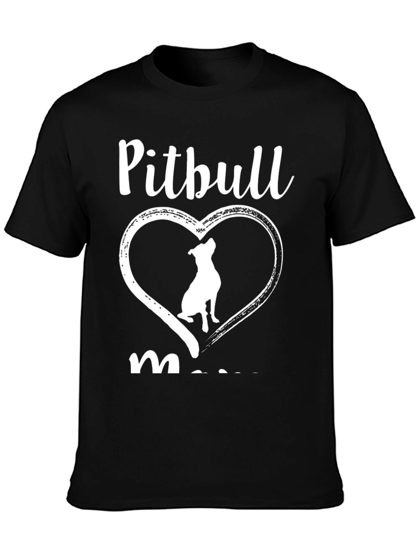 Pitbull Mom T-Shirt Dog Lover Tee