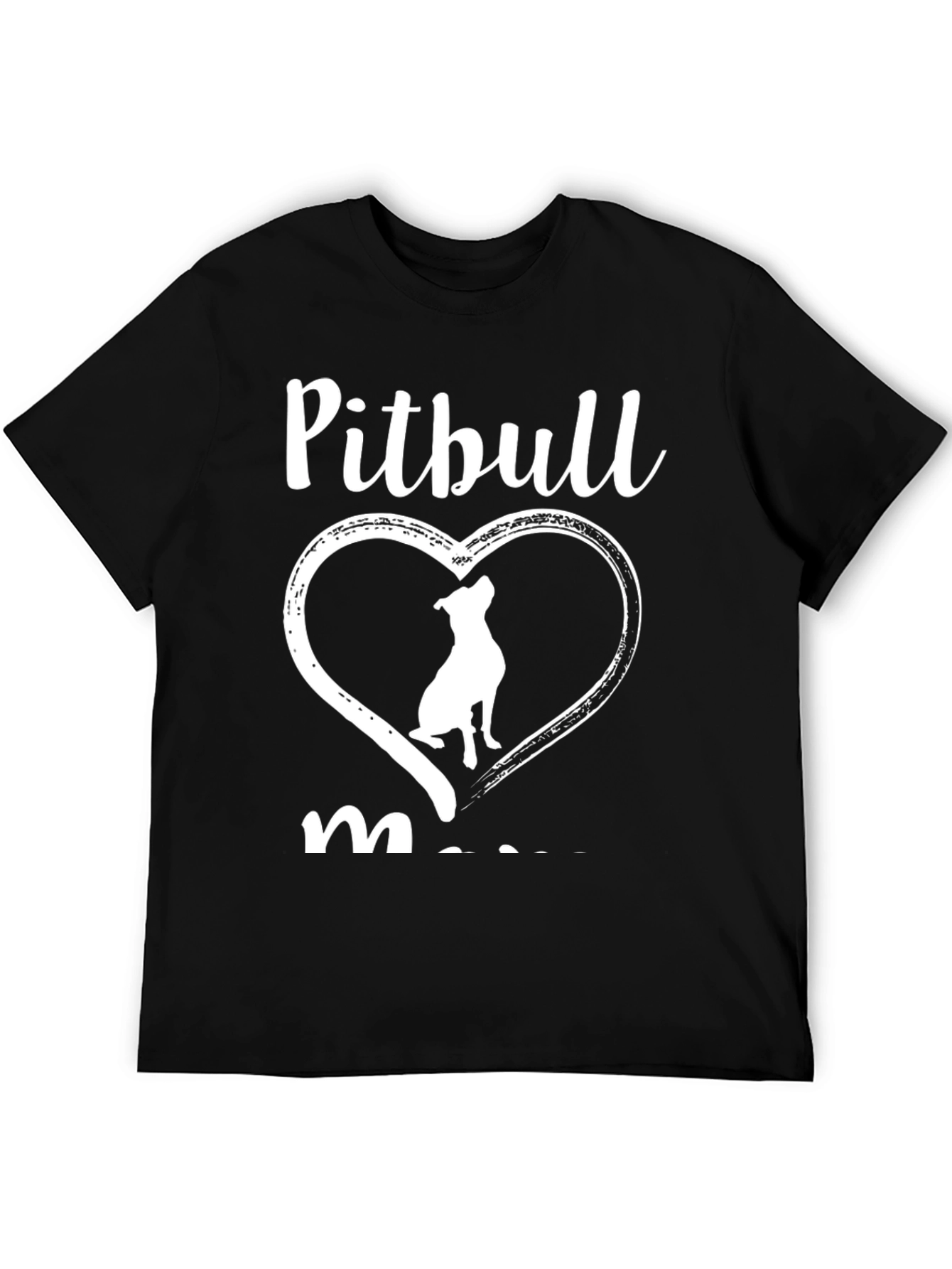 Pitbull Mom T-Shirt Dog Lover Tee