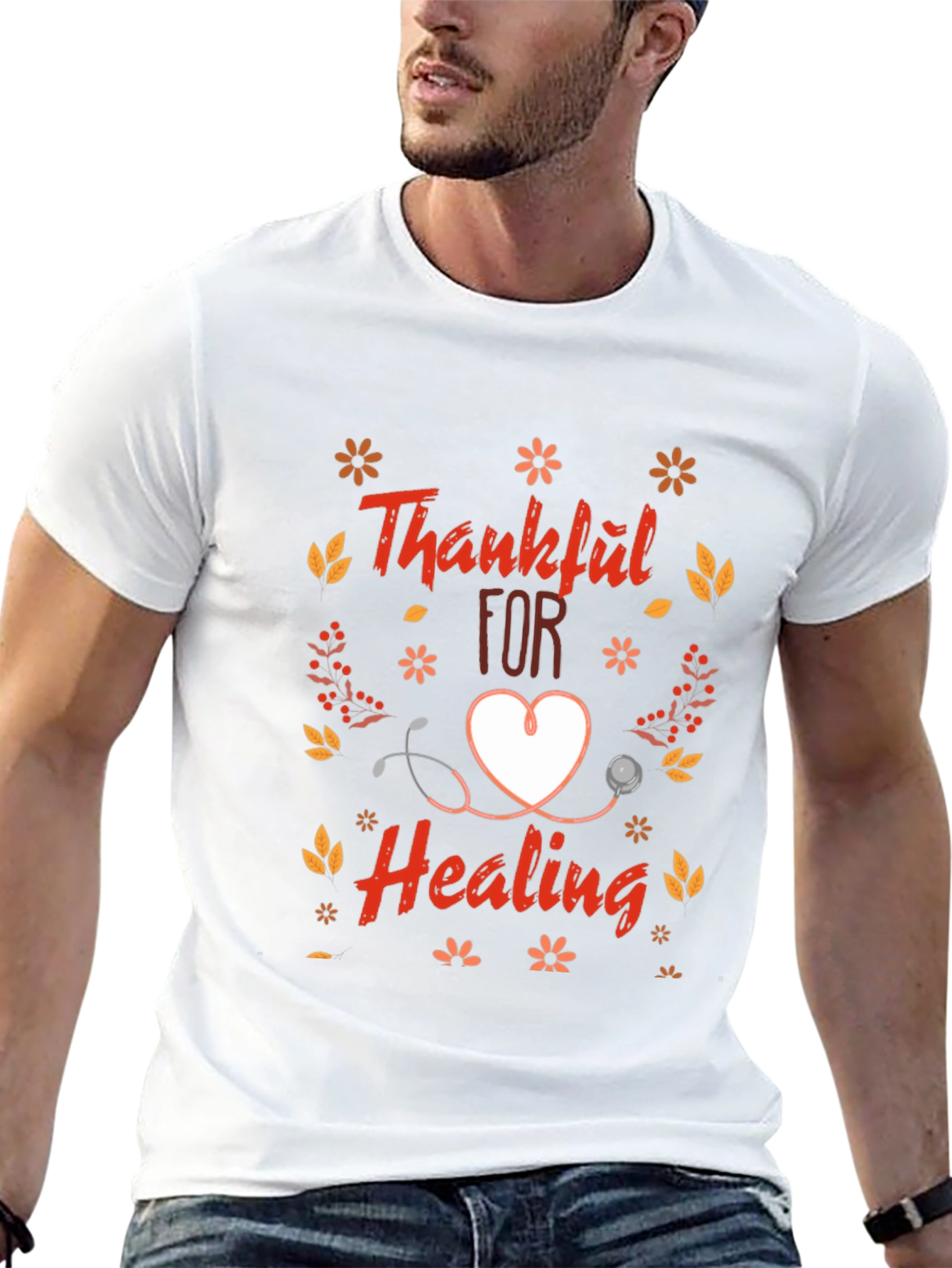 Thankful For Healing Graphic T-Shirt