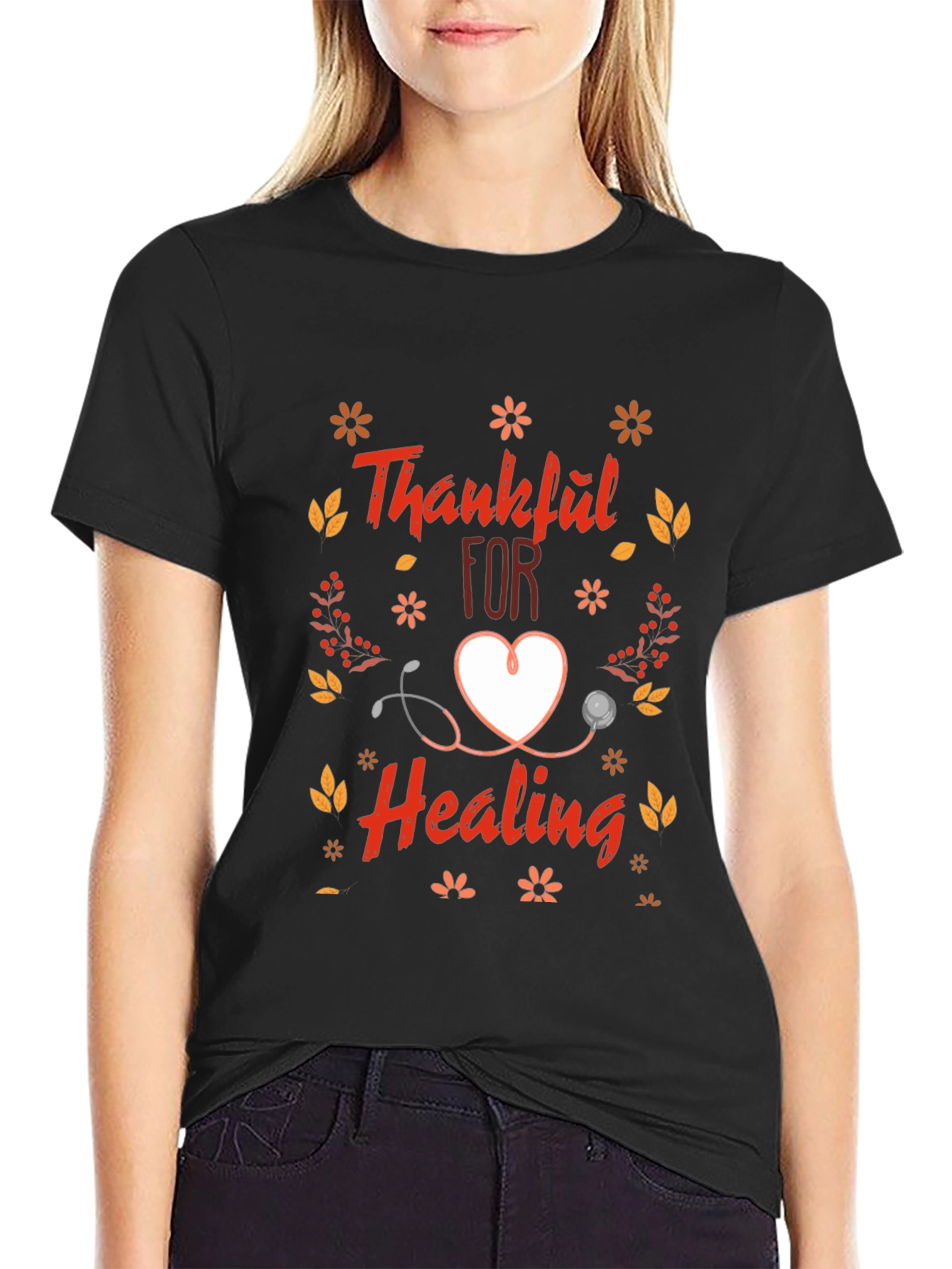 Thankful For Healing Graphic T-Shirt